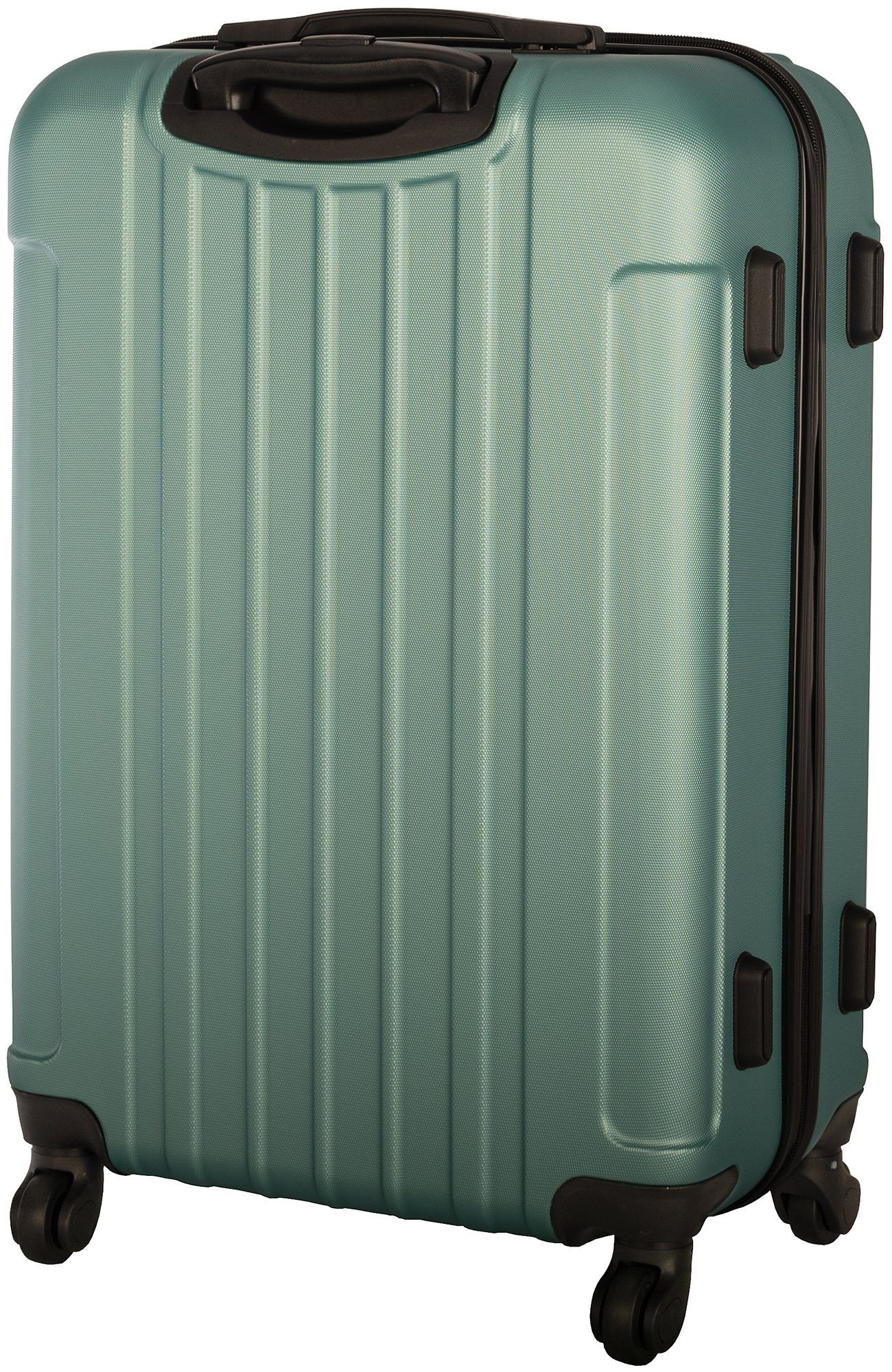 4 Liter Hartschalen-Trolley 66 Rollen ocean-green 4-Rollen, Hartschale / Trolley Koffer Cahoon / Reisekoffer