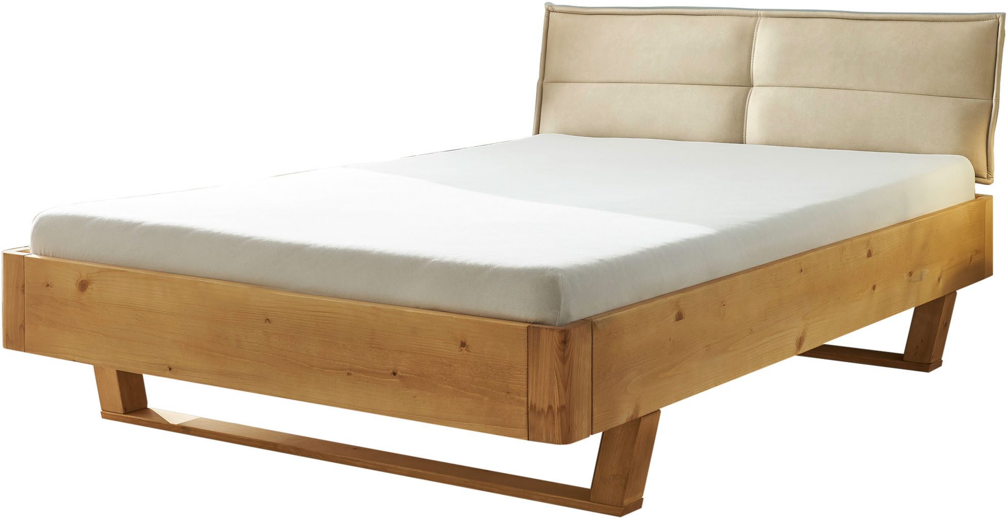 Schlafkontor Massivholzbett Tjark, wahlweise Bett mit Liegefläche in 140 oder 180 cm