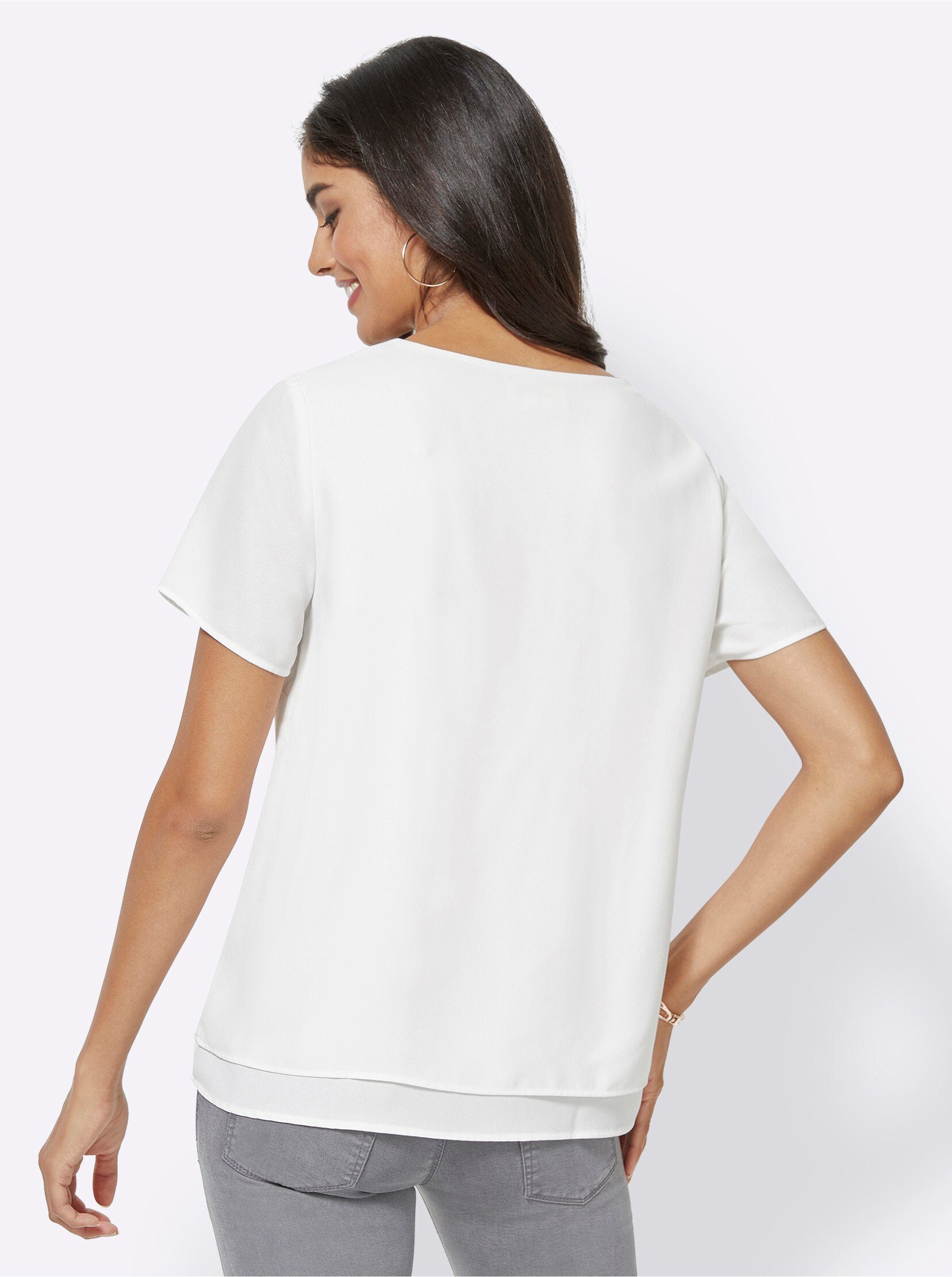 Witt Klassische Bluse Georgettebluse . günstig online kaufen