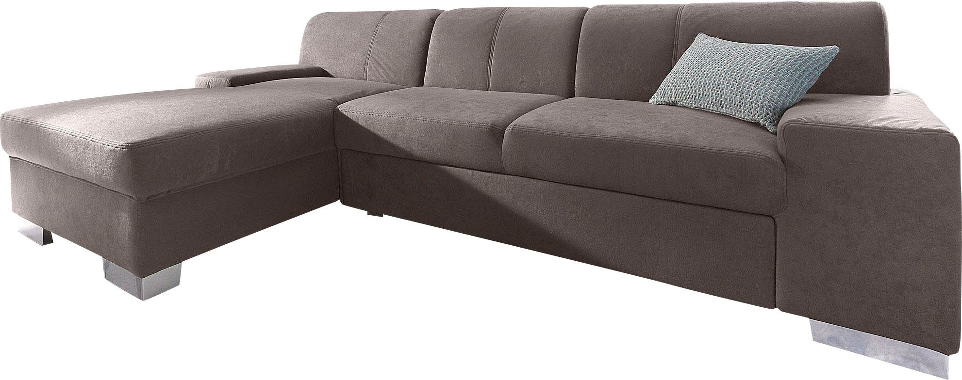 DOMO collection Ecksofa "Star, zeitlose Formensprache, elegante Optik, Brei günstig online kaufen