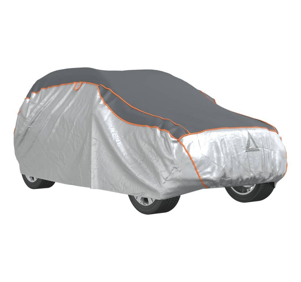 vidaXL Autoplane Autoabdeckung für SUV Hagelschutz Voll XL Grau & Silbern (1-St)