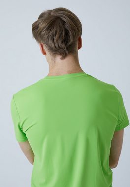 SPORTKIND Funktionsshirt Tennis T-Shirt Rundhals Herren & Jungen hellgrün