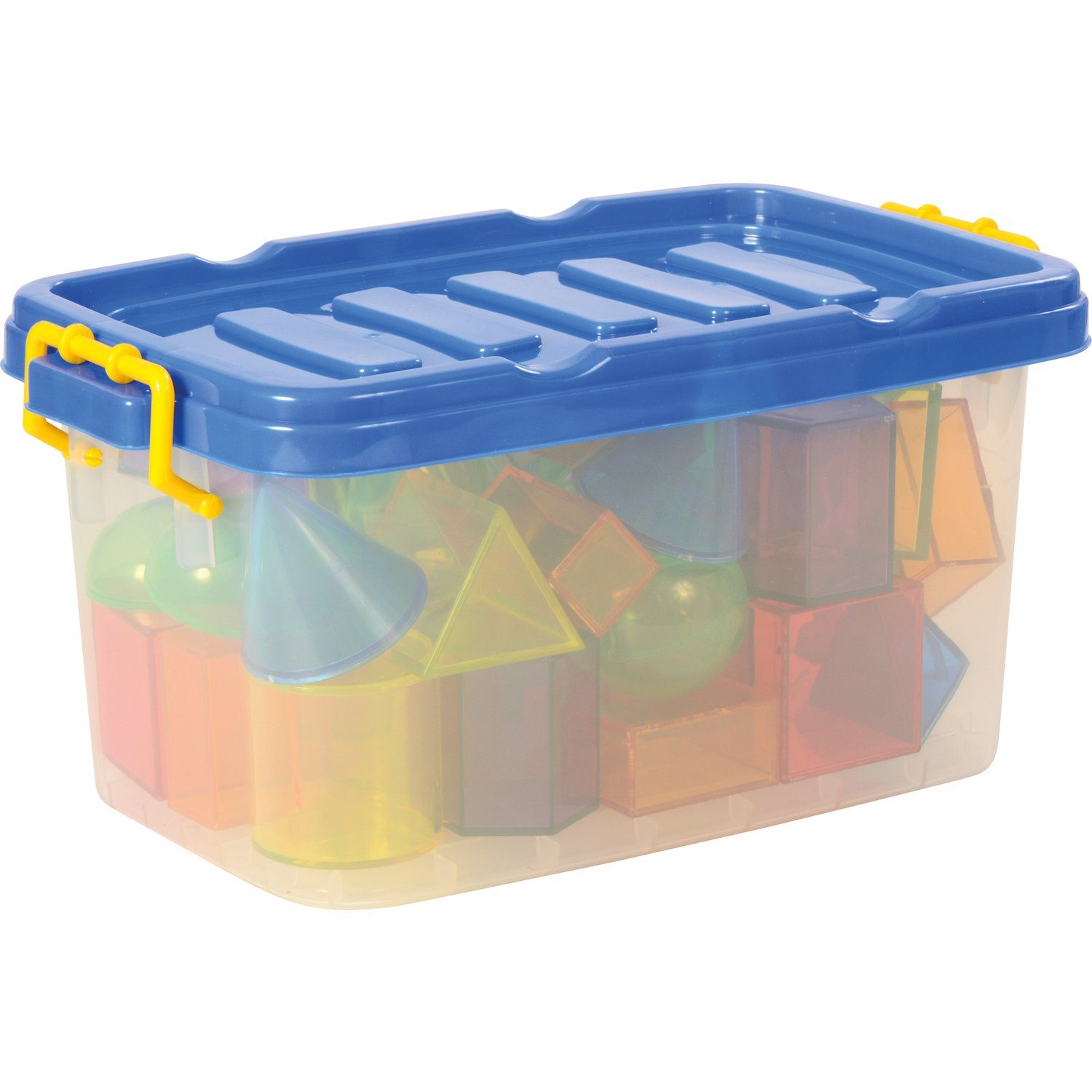 EDUPLAY Lernspielzeug Geoformen, Kunststoff, inklusive Box