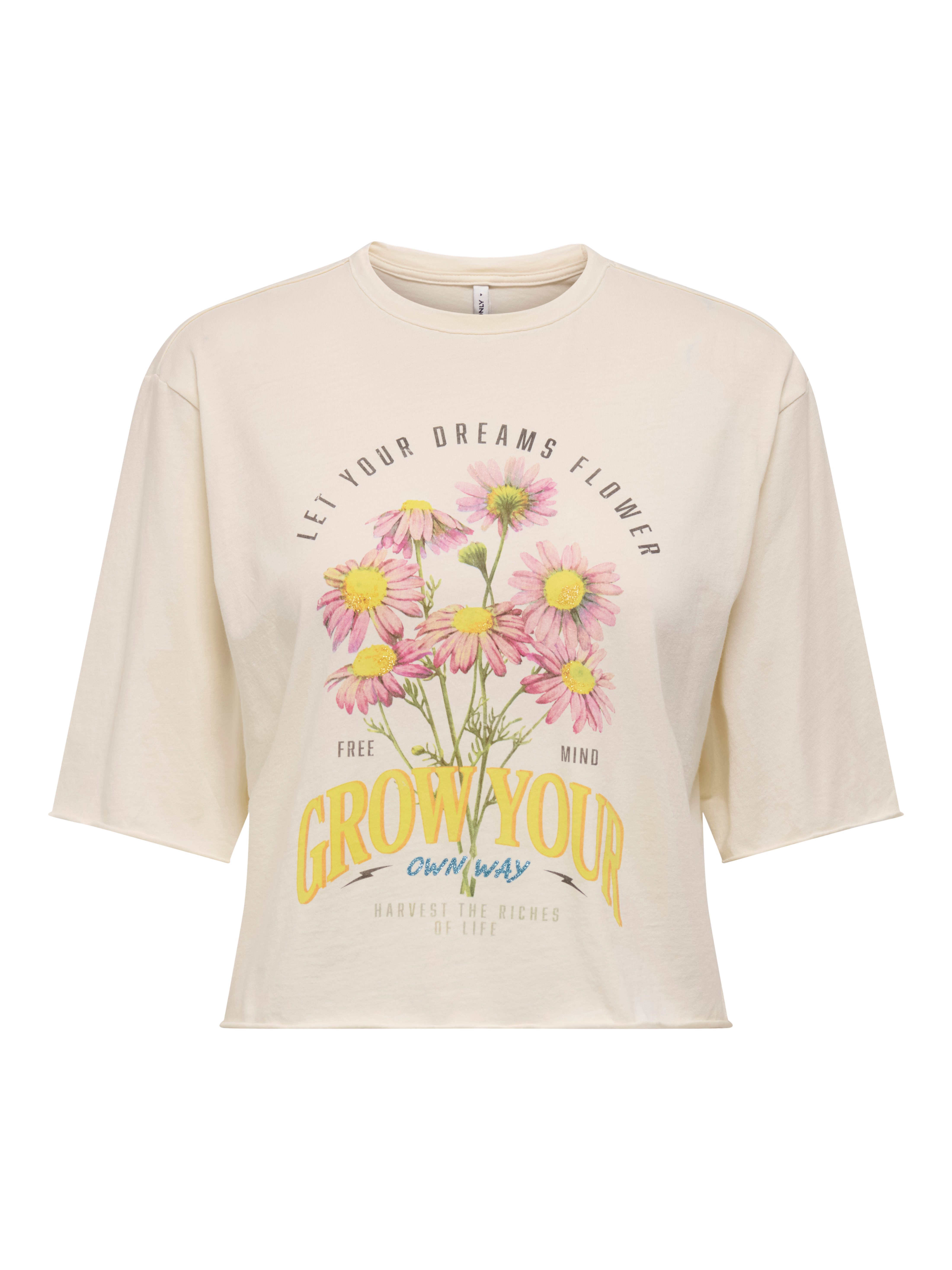 ONLY Kurzarmshirt ONLLUCY LIFE S/S FLOWERS günstig online kaufen
