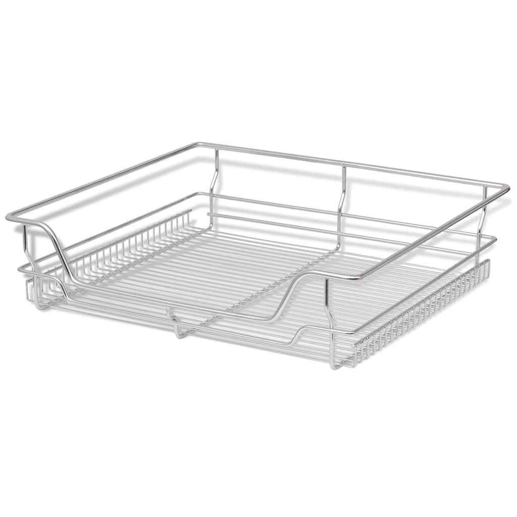 vidaXL Schubkasteneinsatz Einbauschublade Korbauszug 2 Stk. günstig online kaufen