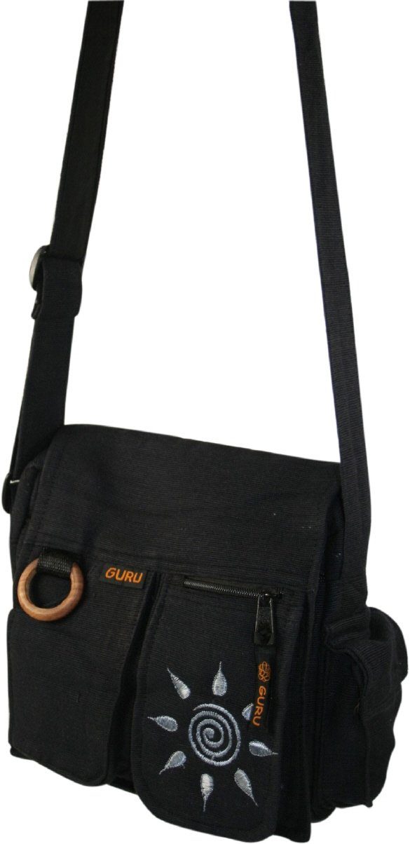 Guru-Shop Schultertasche Boho Schultertasche, Hippie Tasche Sonne,.. günstig online kaufen