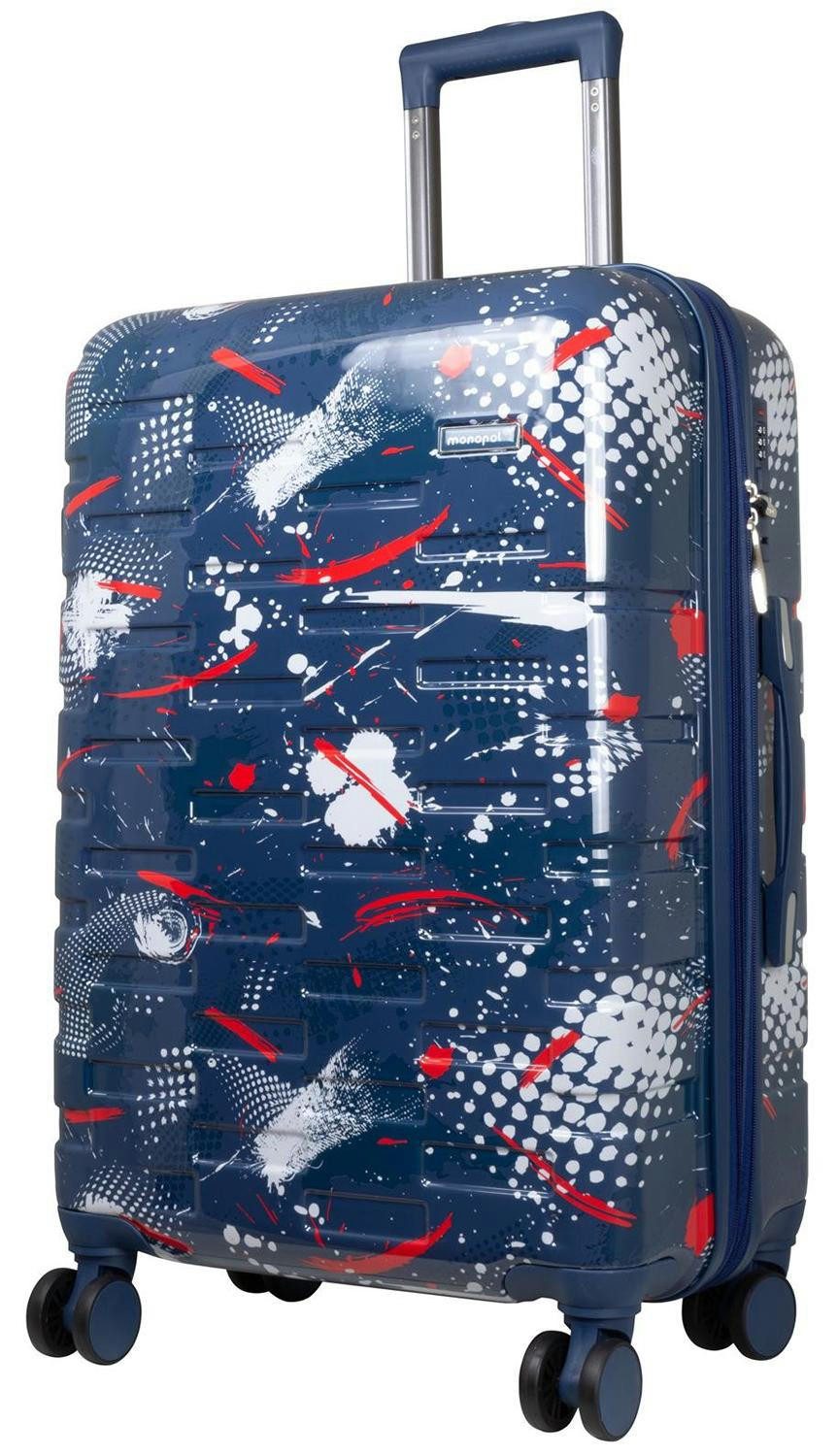 Warenhandel König Hartschalen-Trolley Cespara, 4 Rollen, günstig online kaufen