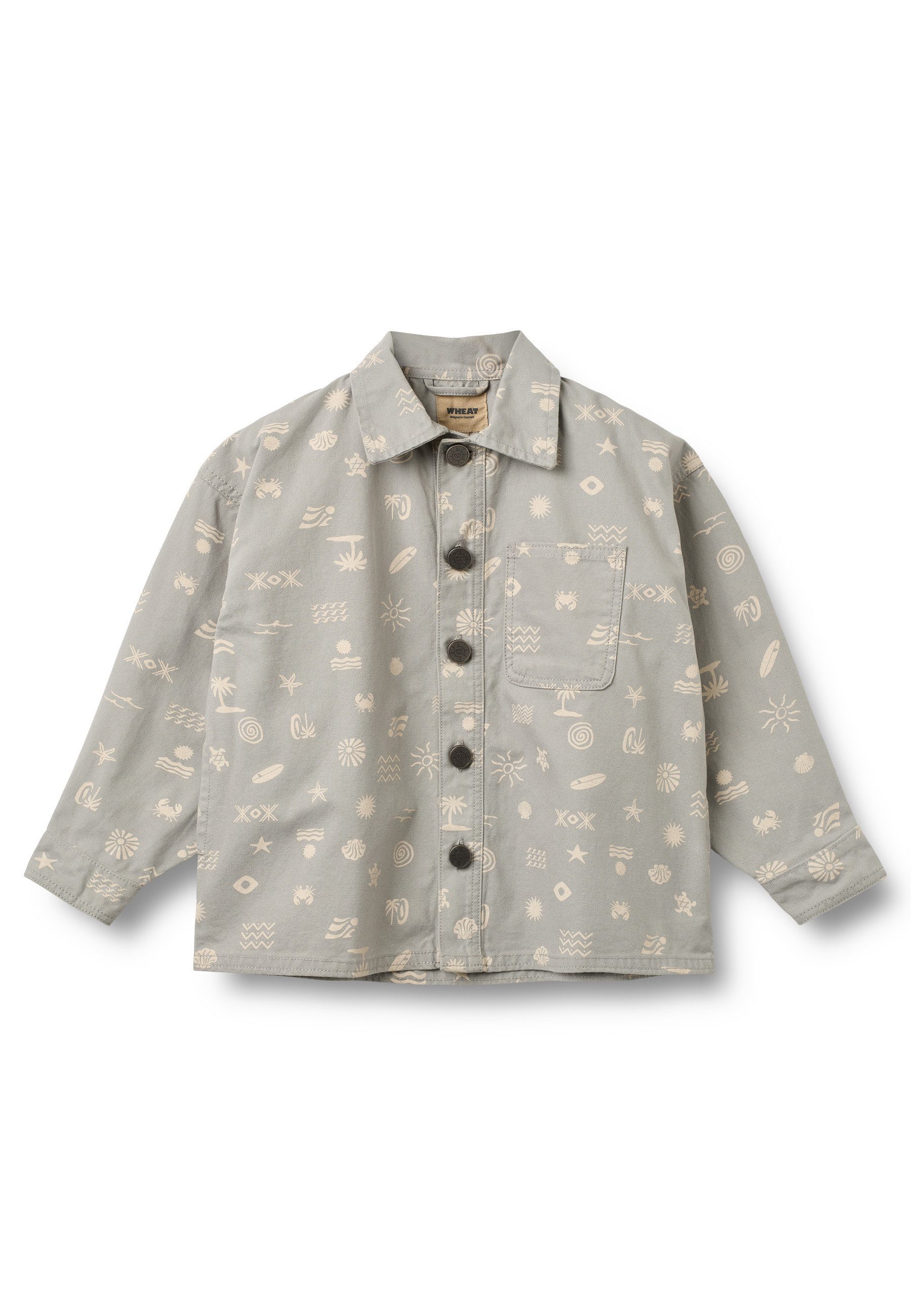 WHEAT Langmantel WHEAT Overshirt Marcel