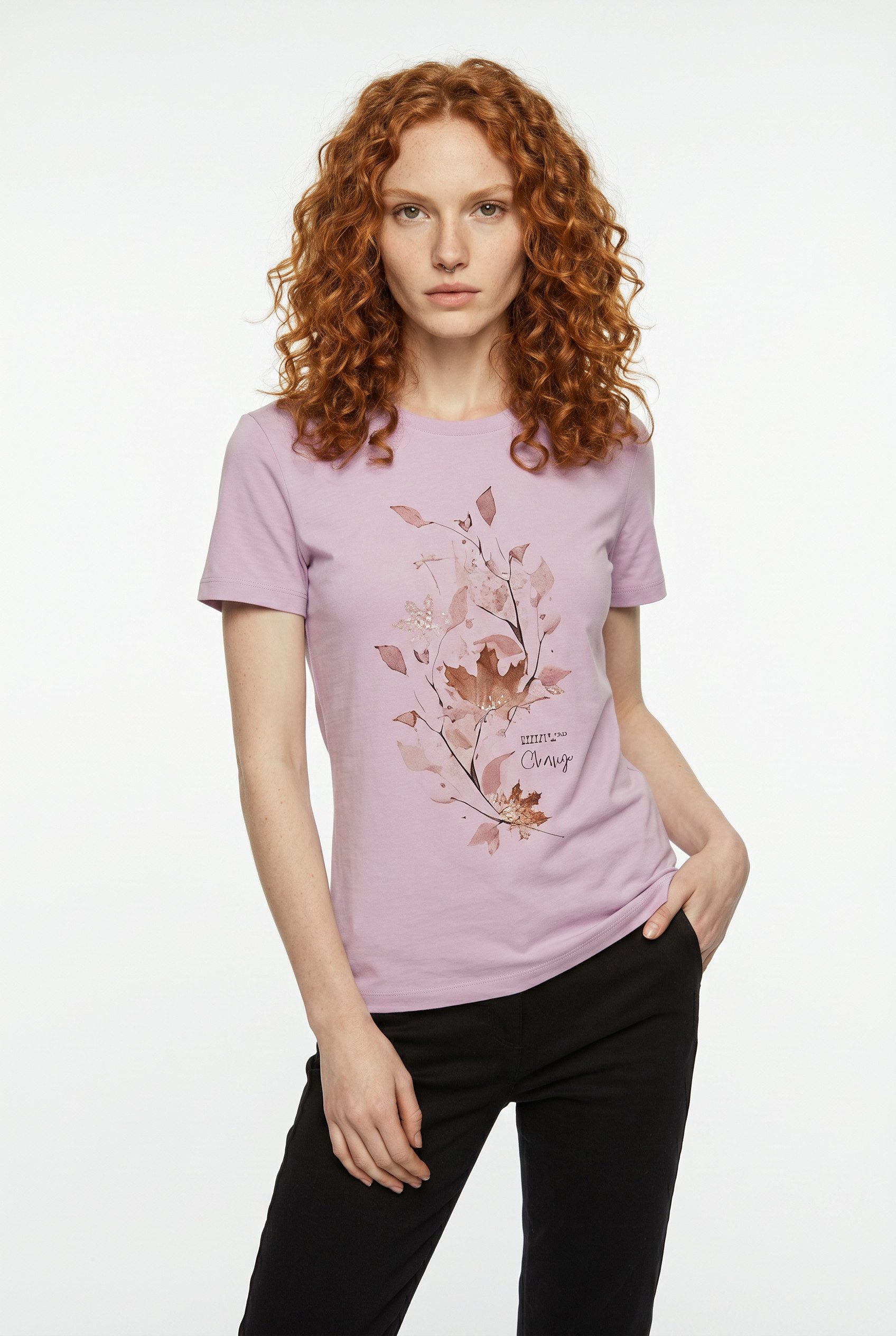 ONLY Kurzarmshirt ONLKITA LIFE REG S/S MIX TOP CS JRS EX. Baumwolle, regular fit