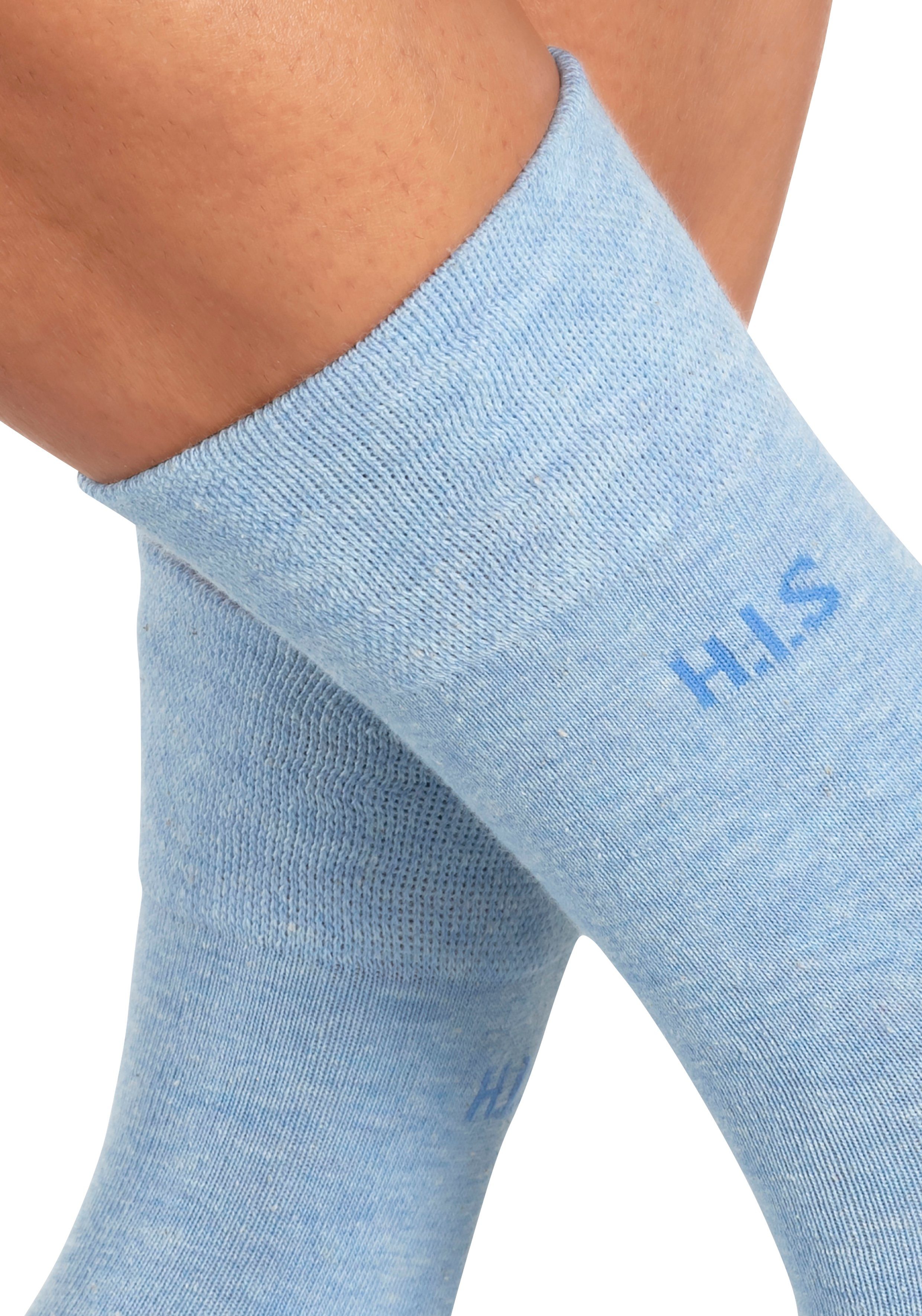 H.I.S Socken (Packung, 12-Paar) ohne einschneidendes Gummi