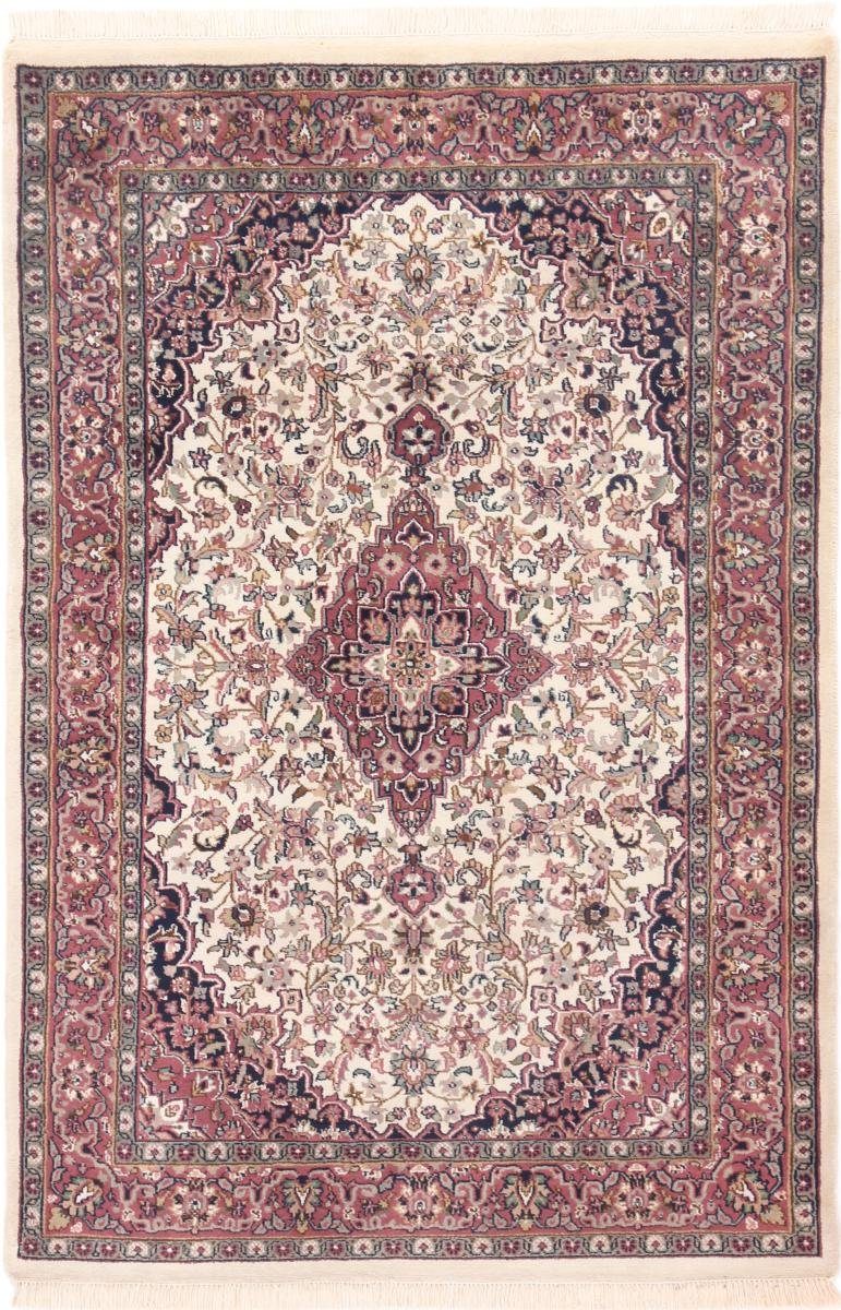 Orientteppich Indo Keshan 122x178 Handgeknüpfter Orientteppich, Nain Trading, rechteckig, Höhe: 12 mm