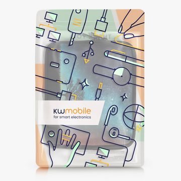kwmobile E-Reader-Hülle Tasche für eReader, Neopren Hülle Schutzhülle Galaxie Baum Wiese Design - Innenmaße