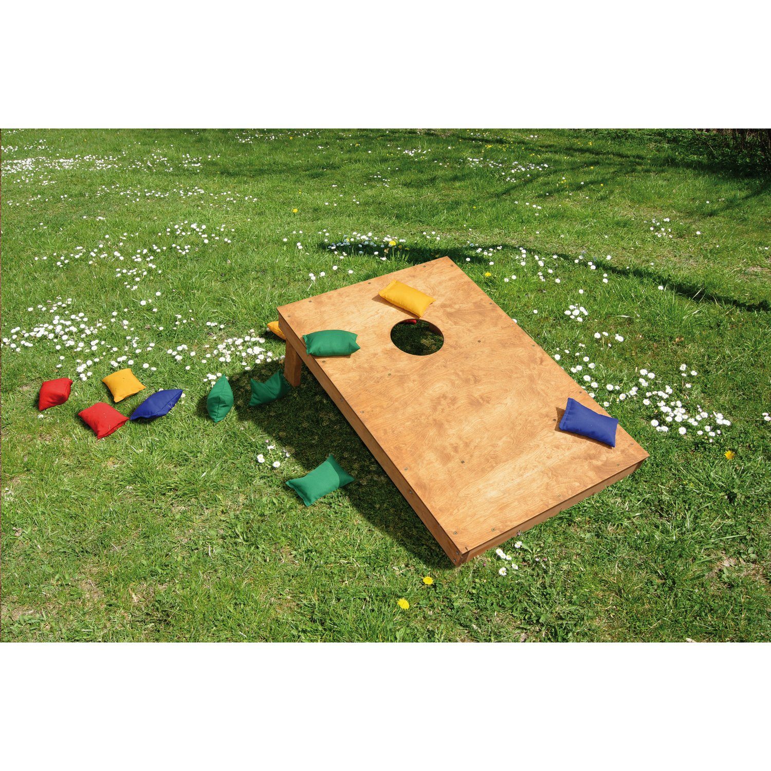 EDUPLAY Spielzeug-Gartenset Bohnensäckchen Zielwurfspiel