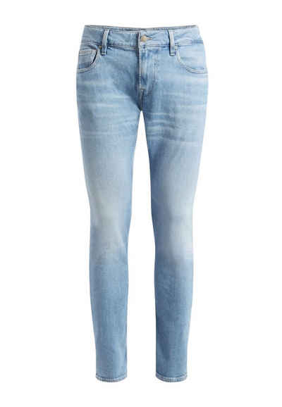 Guess 5-Pocket-Jeans Джинси Skinny-Fit-Jeans Miami mit Label-Patch im (1-tlg)