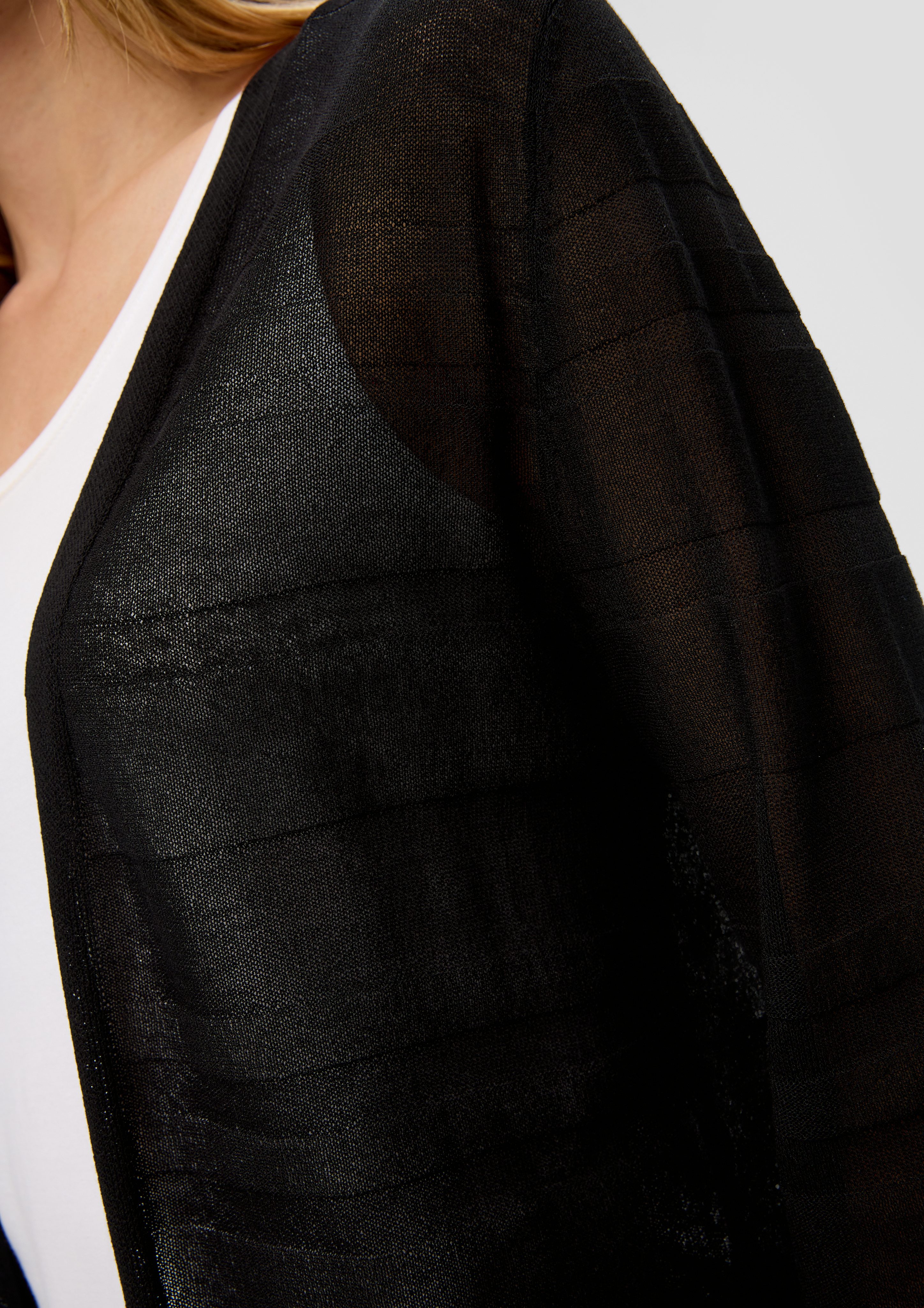s.Oliver Strickjacke Cardigan mit Musterstruktur günstig online kaufen