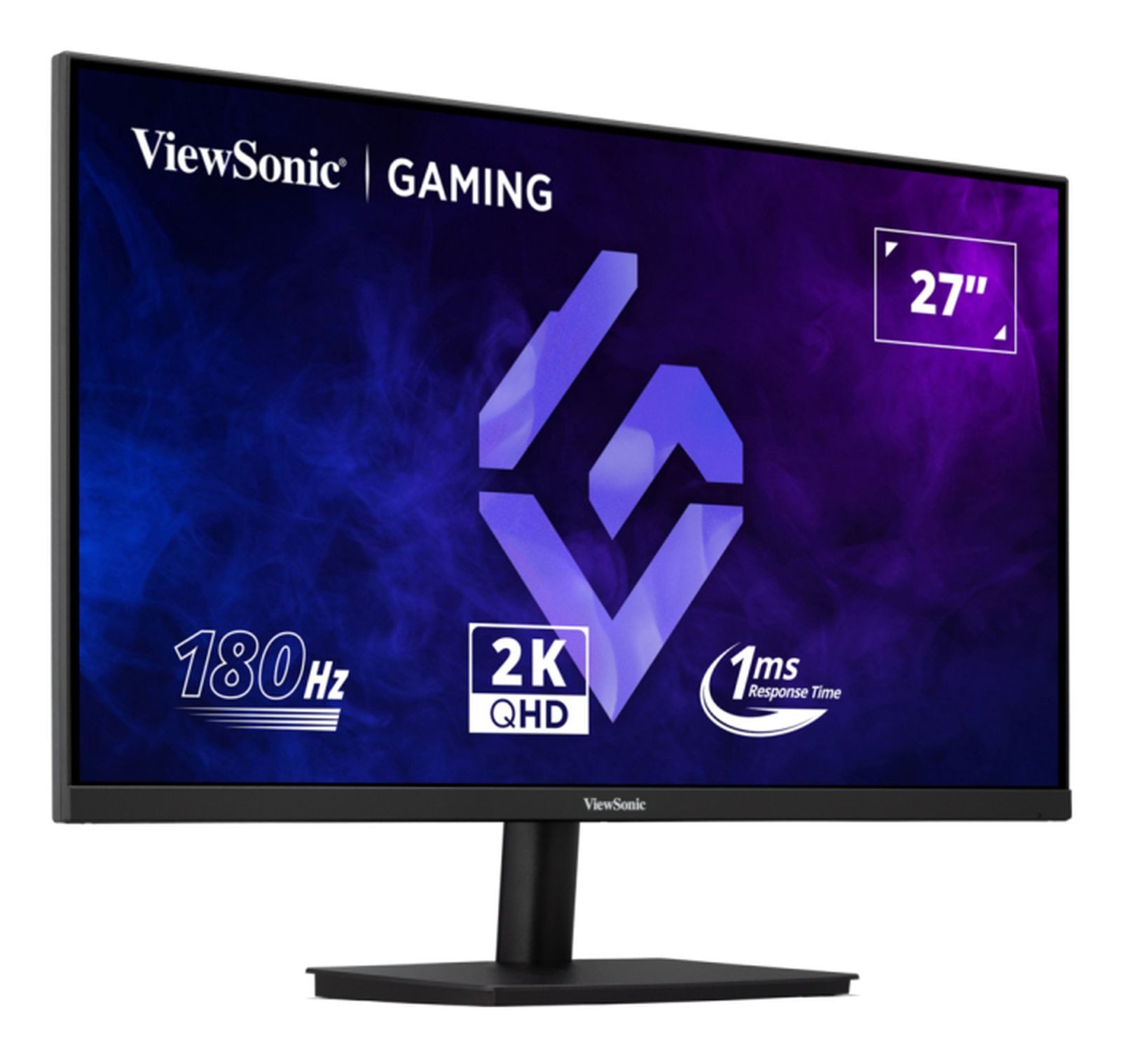 Viewsonic LED VX27G1-2K 27 2K 300 nits res - Flachbildschirm (TFT/LCD) - 68,6 cm TFT-Monitor (2560 x 1440 px, Quad HD, 180 Hz, IPS, Adaptive-Sync, G-SYNC Compatible, HDCP, HDR, Kopfhörerbuchse)