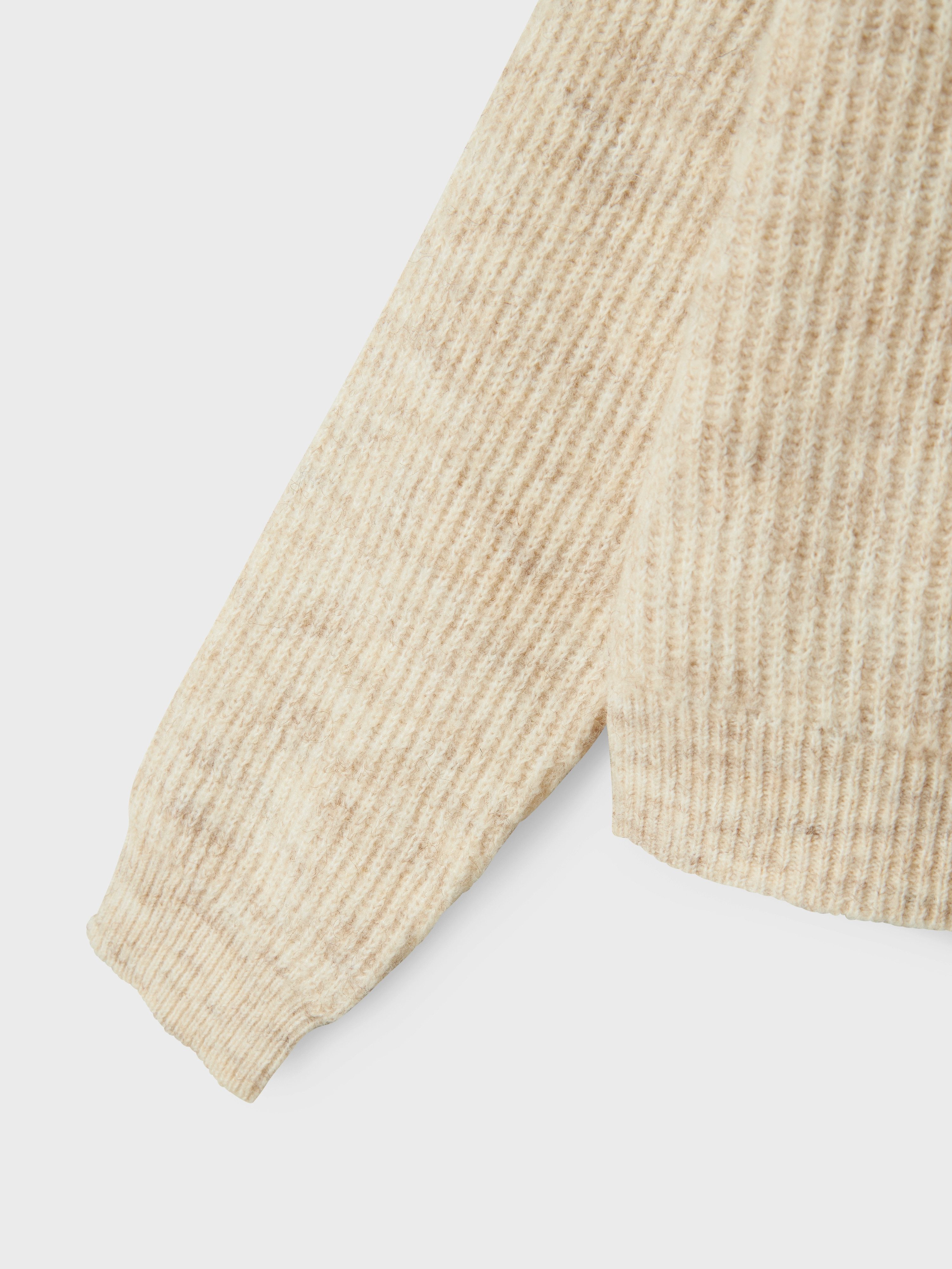 Name It Strickpullover NKFHOLLY LS BOXY SHORT KNIT NOOS