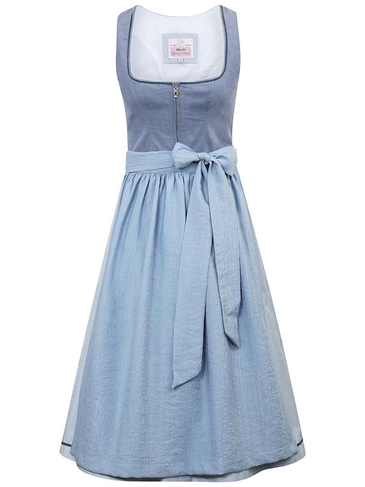 MarJo Dirndl Dirndl Langenstein 65cm Länge blau