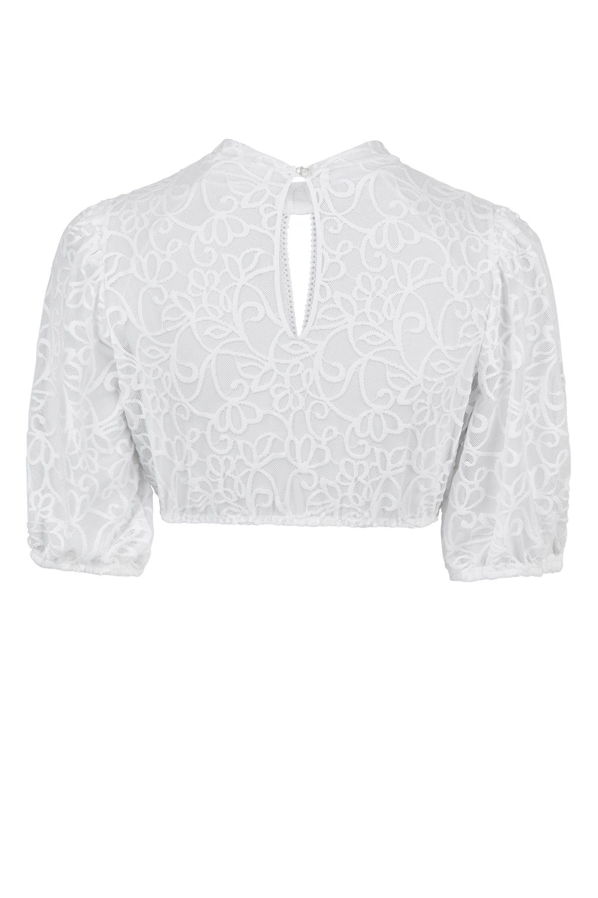 Nina Von C. Dirndlbluse Dirndl-Bluse Simone, halbarm - weiss günstig online kaufen