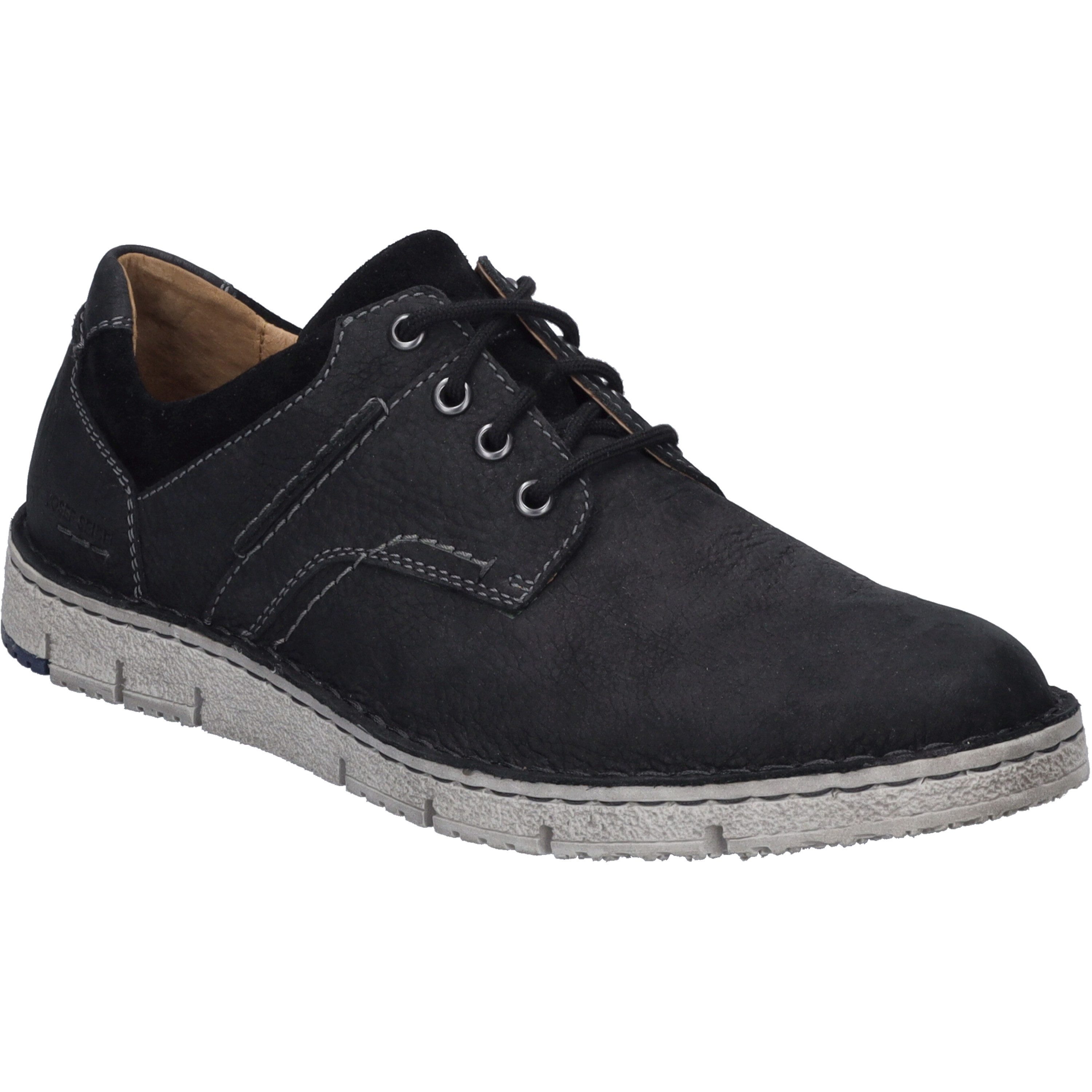 Josef Seibel Ruben 02, schwarz Schnürschuh