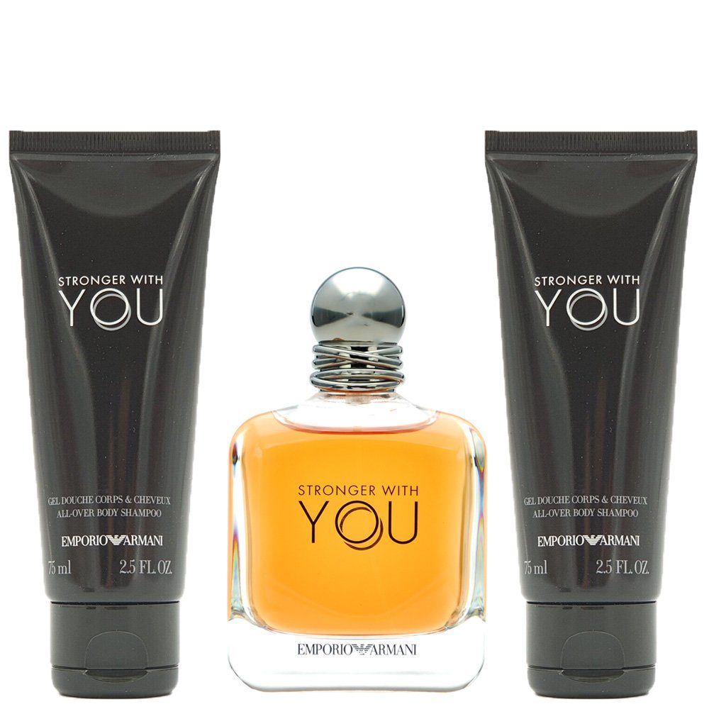 Emproio Duft-Set Stronger SG, Emporio Armani ml + Set - 50 Giorgio Armani Armani Giorgior With 75ml 2x 3-tlg. You EDT