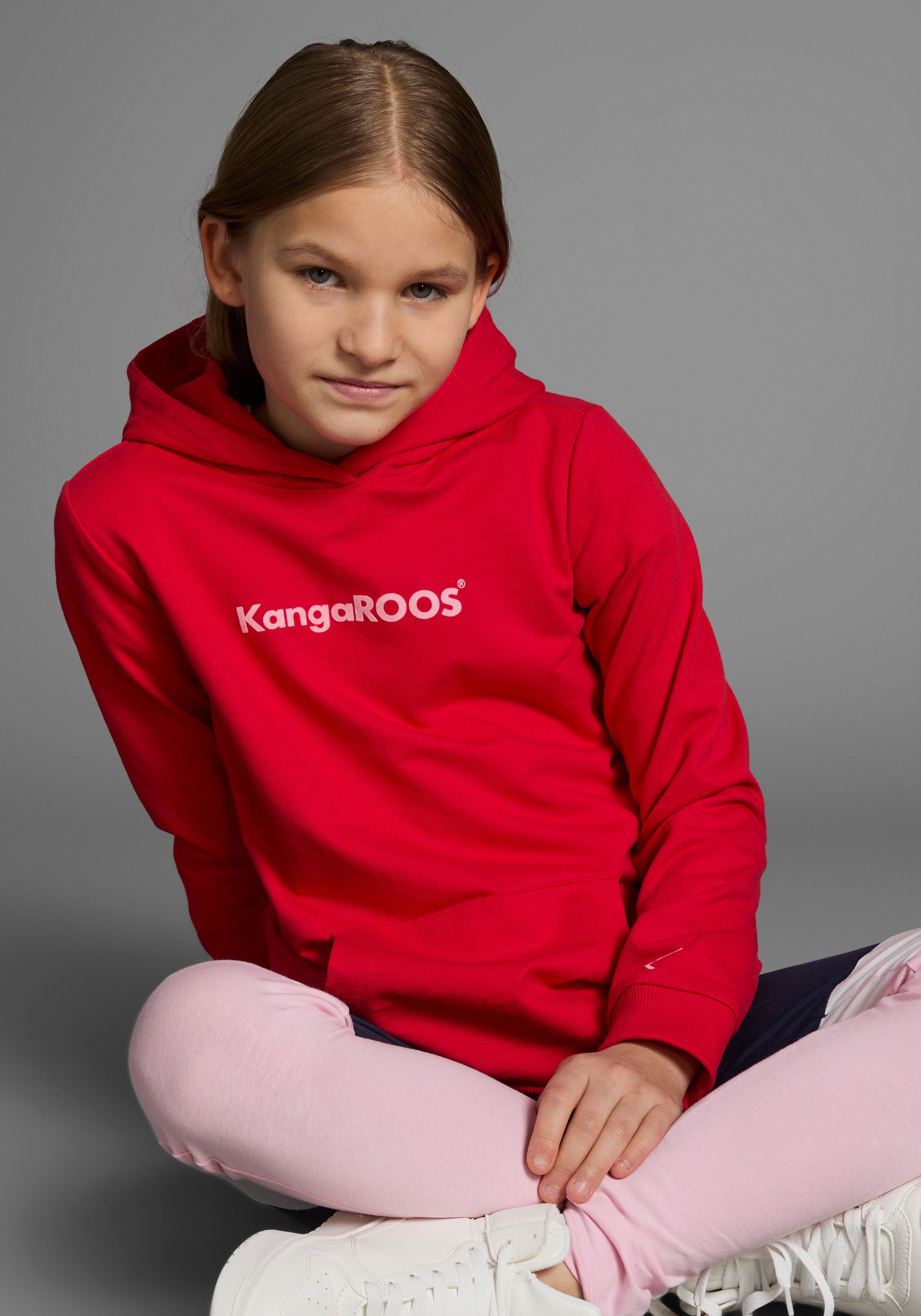 Kapuzensweatshirt Hoodie mit Logoprint