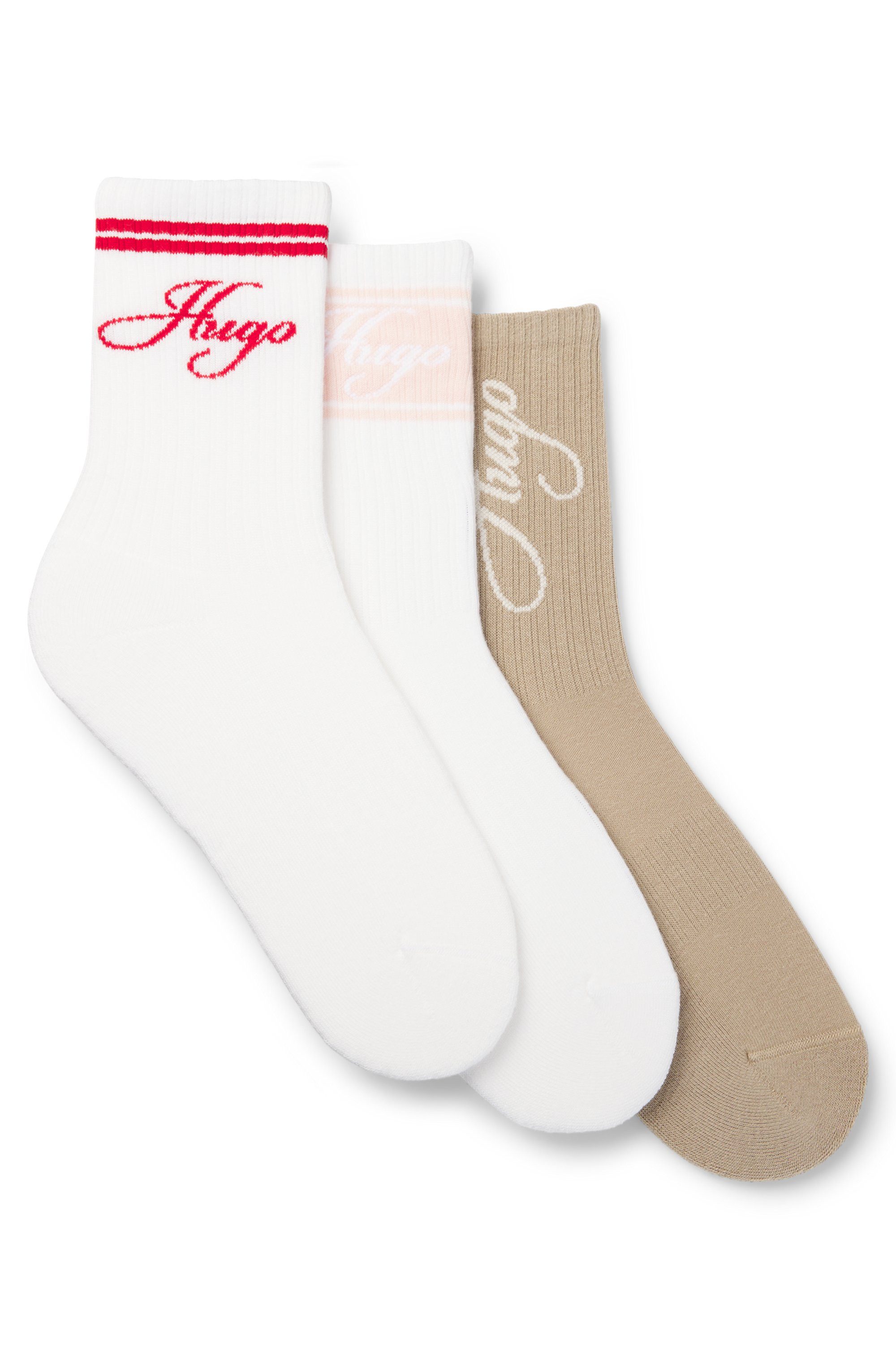 HUGO Basicsocken 3P AS MONOGRAM CC W