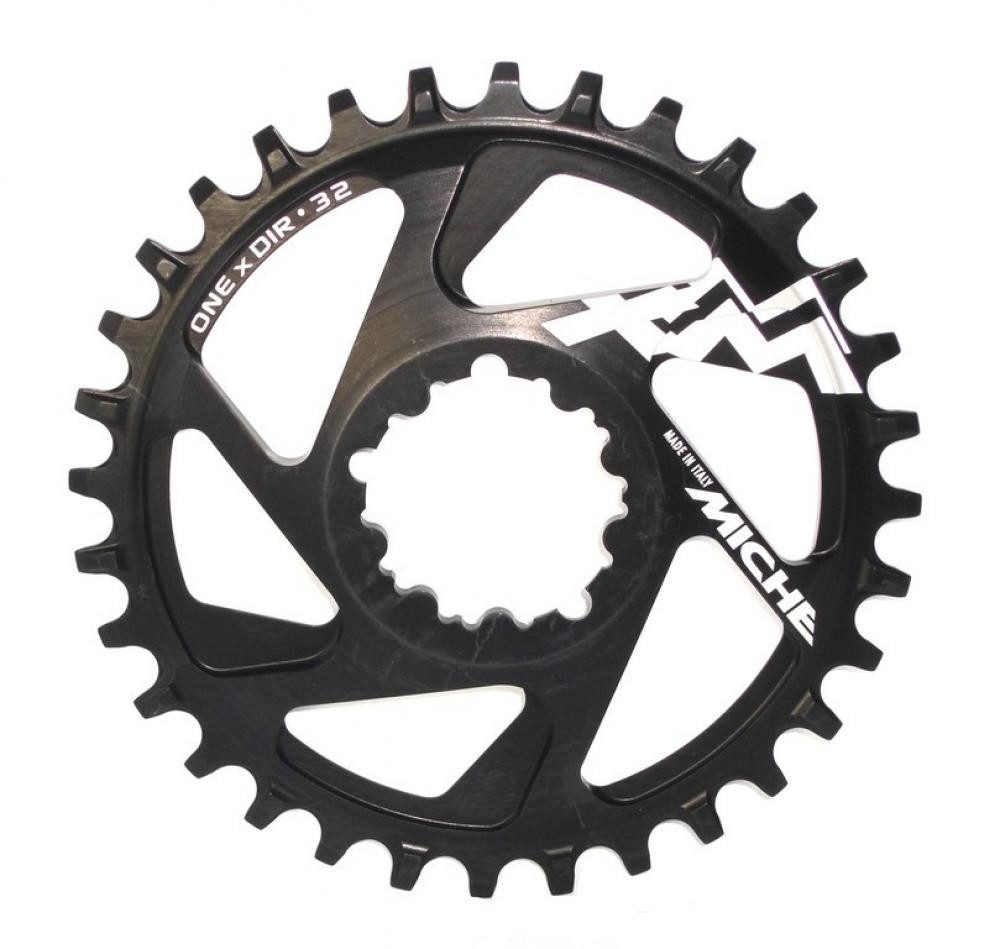 Miche Kettenblatt MTB XM SR One x Dir 6mm Offset 30 Zähne schwarz 11fa E-Bike Akku