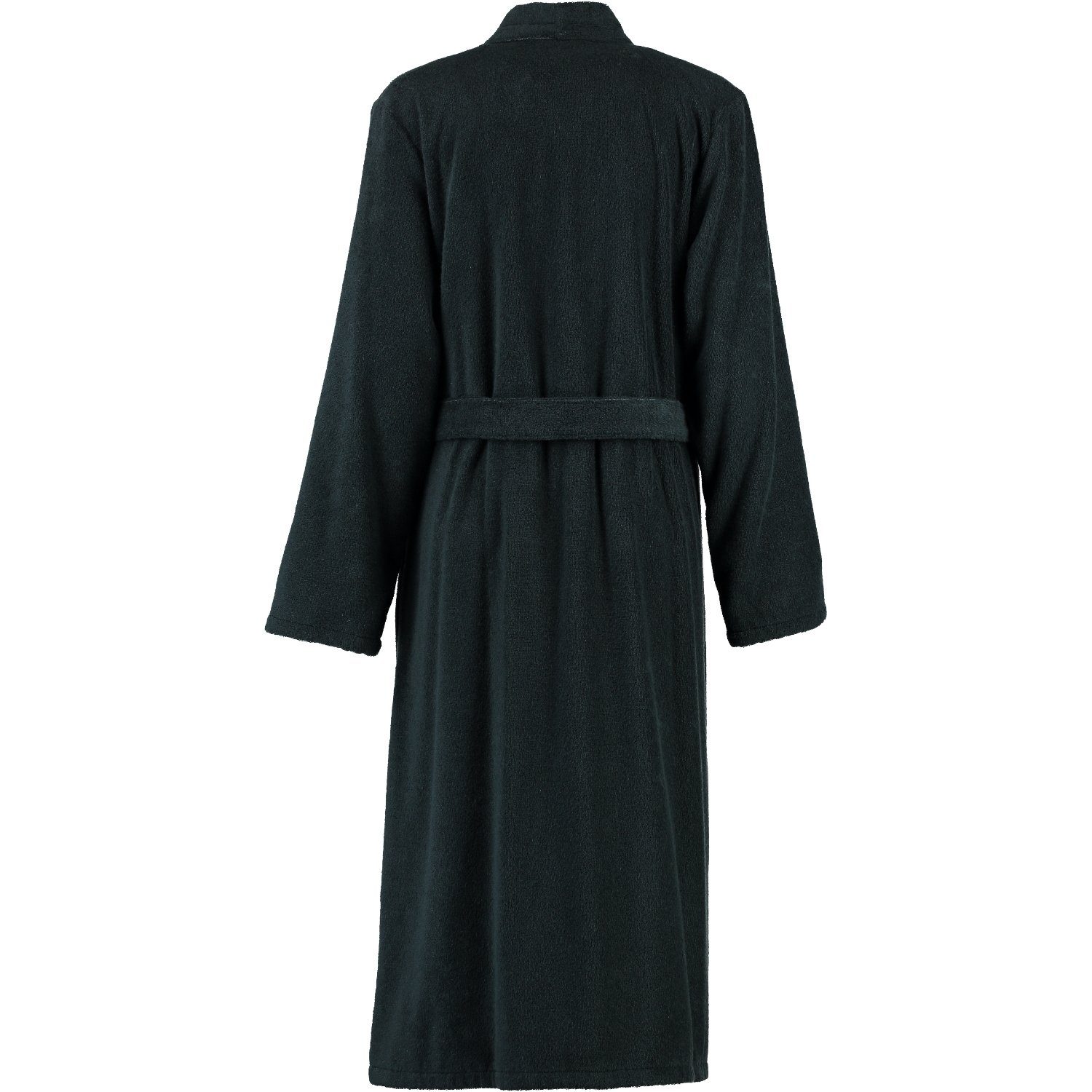 (97) Damenbademantel Schwarz Baumwolle Kimono Frottier, 100% Kimono, Joop! 1616 Classic