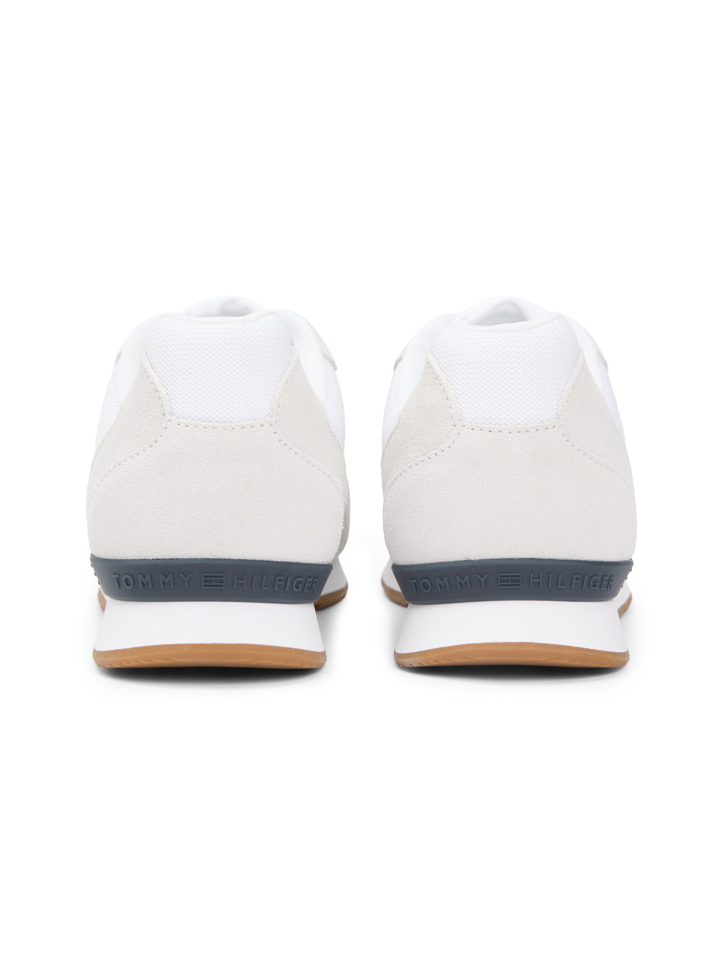 Tommy Hilfiger RUNNER ICON MIX Sneaker, Freizeitschuh, Halbschuh, Schnürschuh mit seitlichem Logoschriftzug