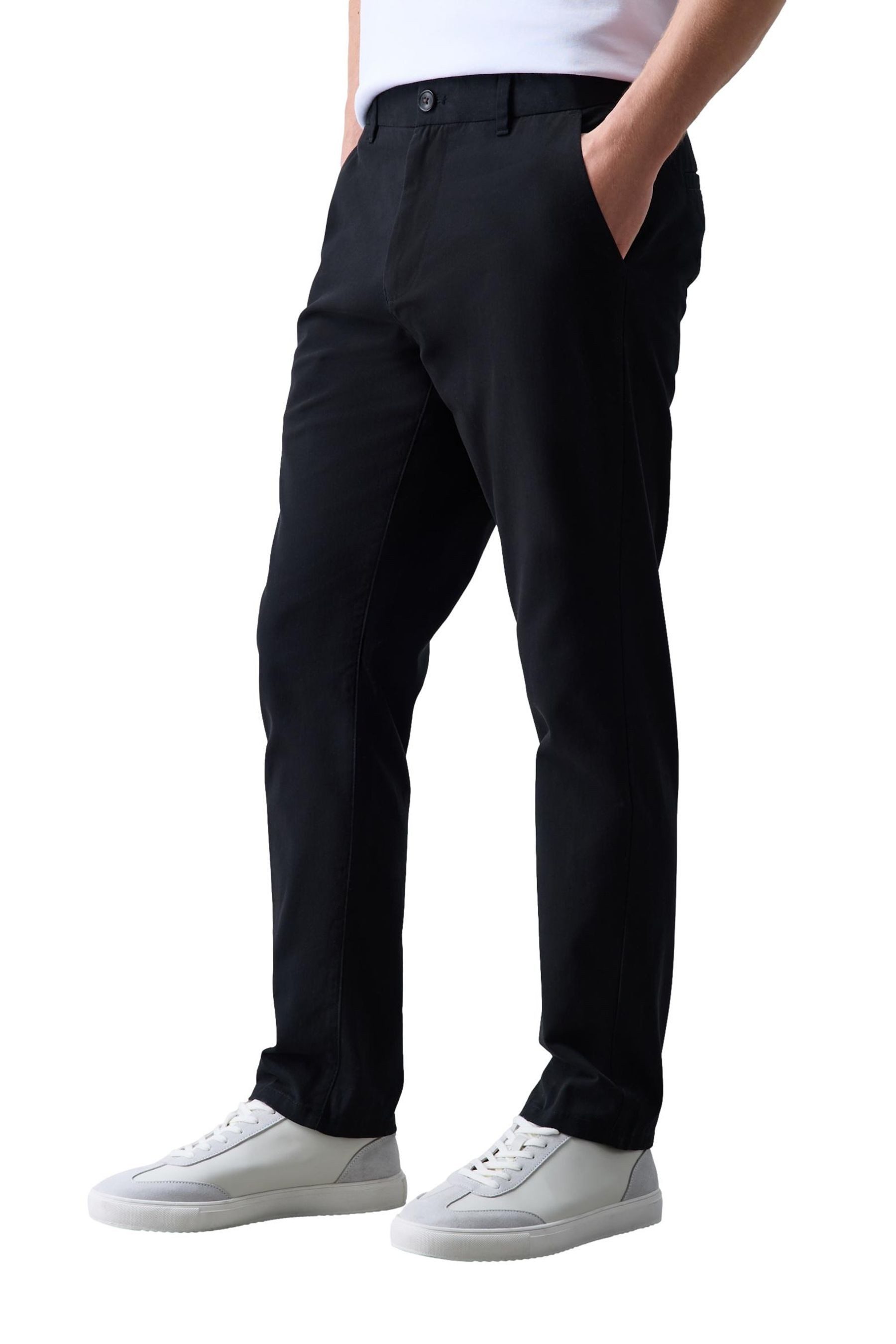 Next Chinohose Slim Fit Chinohose aus 100 % Baumwolle (1-tlg)
