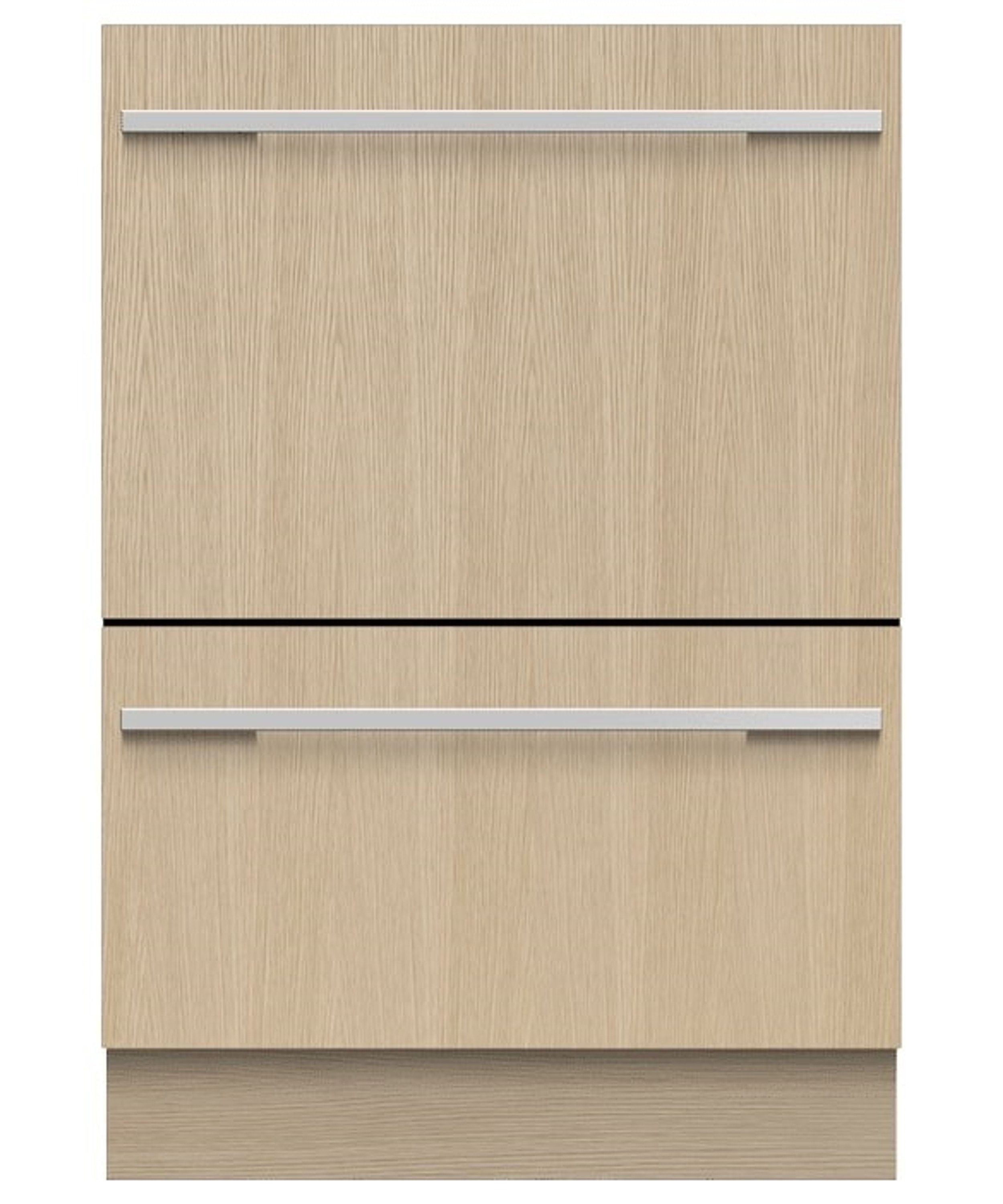 Fisher & Paykel vollintegrierbarer Geschirrspüler Serie 11 DD60DTX6HI1, 6.4 l, 12 Maßgedecke, Integrierte Schublade-Doppelspülmaschine
