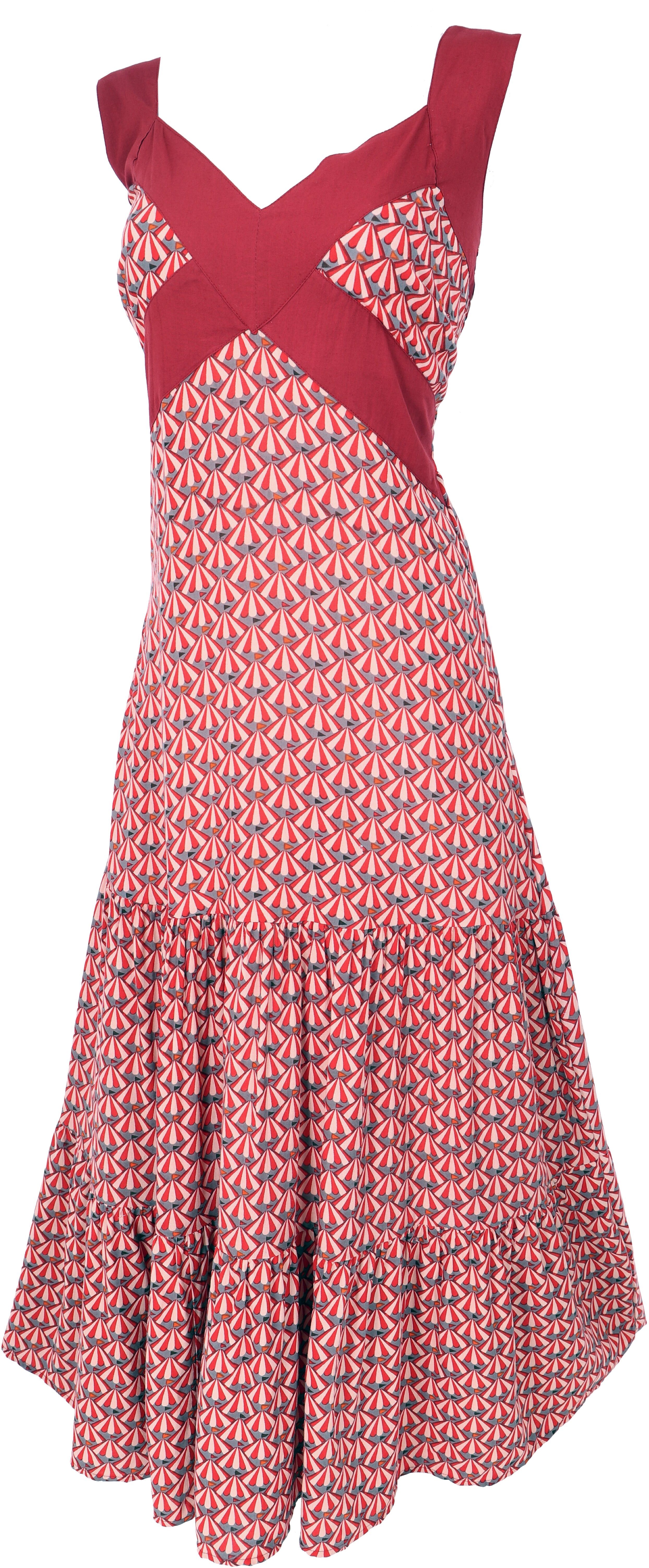 Guru-Shop Midikleid Boho Sommerkleid, Maxikleid, langes günstig online kaufen