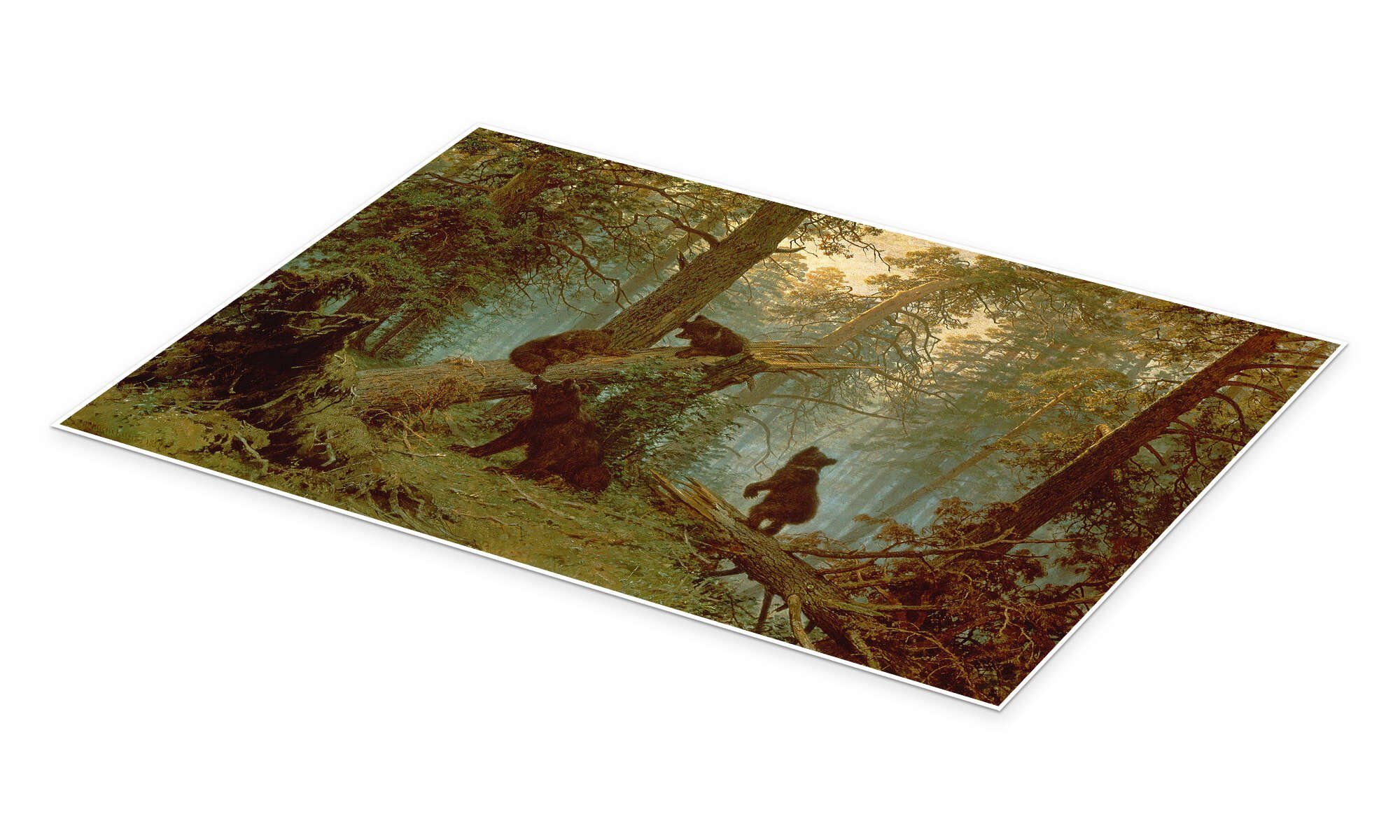 Posterlounge Poster Ivan Ivanovich Shishkin, Morgen günstig online kaufen