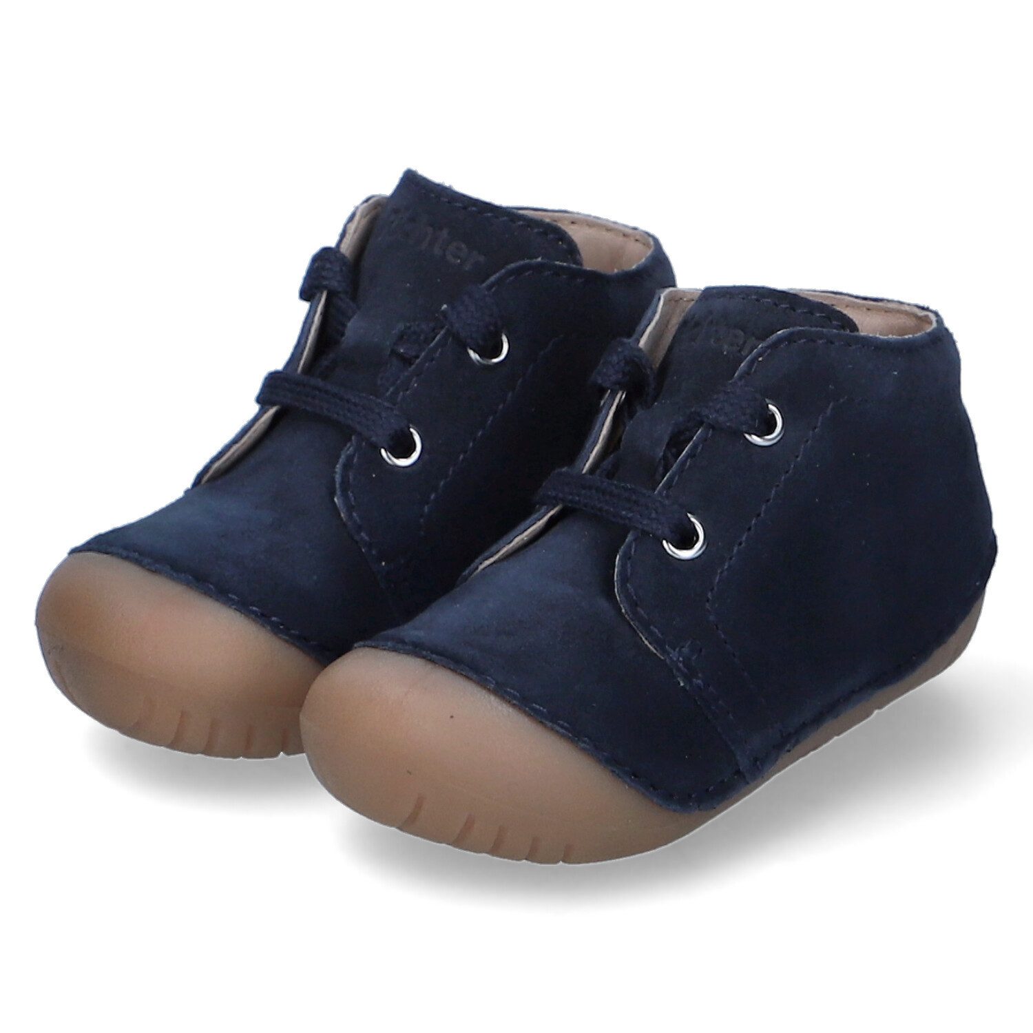 Richter Richter 0100-7211-6630 Unisex Rauleder blau Lauflernschuh
