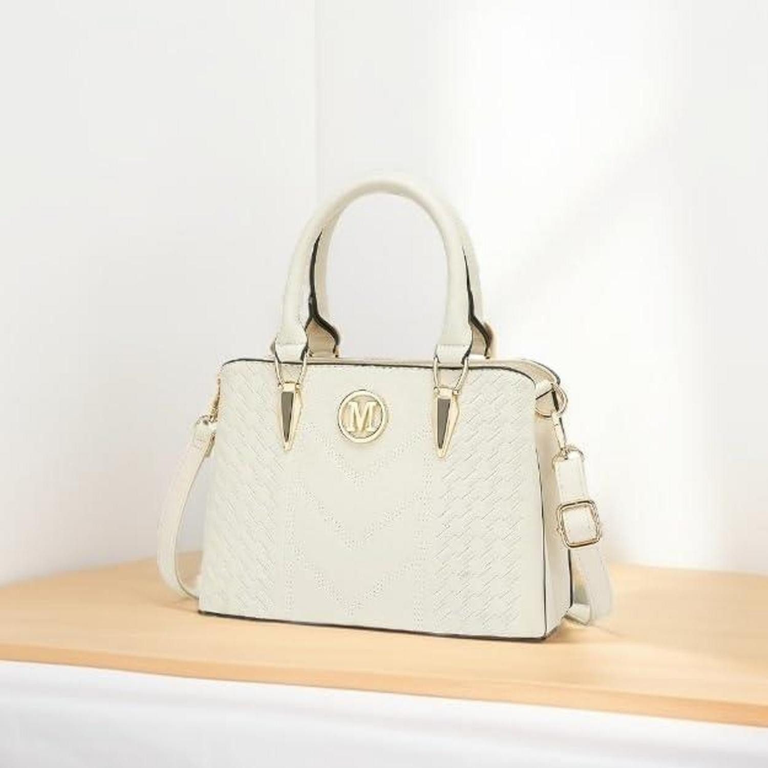 LuxusKollektion Henkeltasche Damen Handtasche Henkeltasche Mittelgroß günstig online kaufen