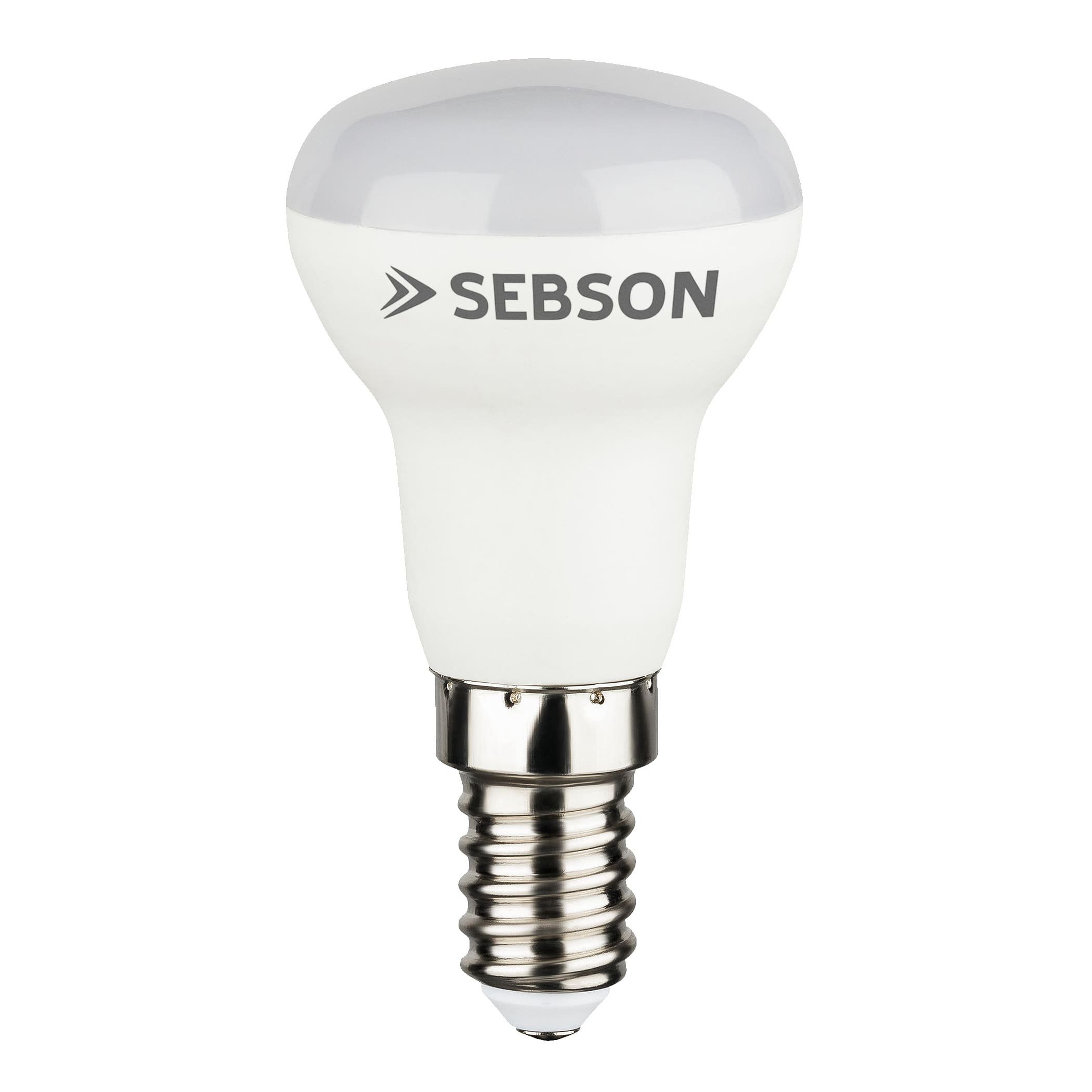 SEBSON »LED Lampe E14 R39 Reflektor 3W warmweiß 3000K 200lm, Ra97, 230V LED  Leuchtmittel flimmerfrei, E14 R39 Reflektorlampe« LED-Leuchtmittel