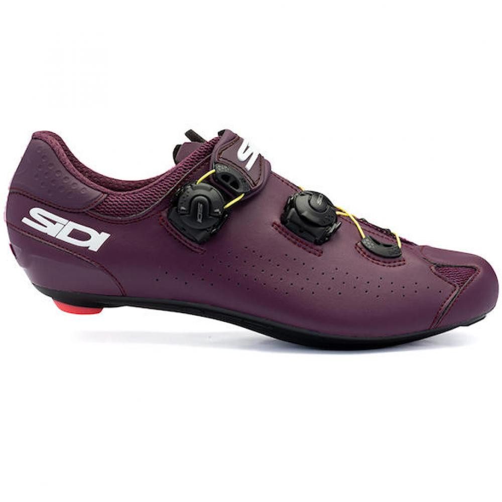 Sidi Sidi ROAD Genius 10 wine 42 weinrot - leistungsstarker Rennradschuh in Fahrradschuh