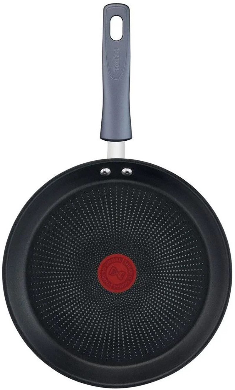 Tefal Crêpepfanne Tefal Daily Cook Pfannkuchenpfanne Ø 25 cm Induktion, Edelstahl, Induktion&antihaft&edelstahl