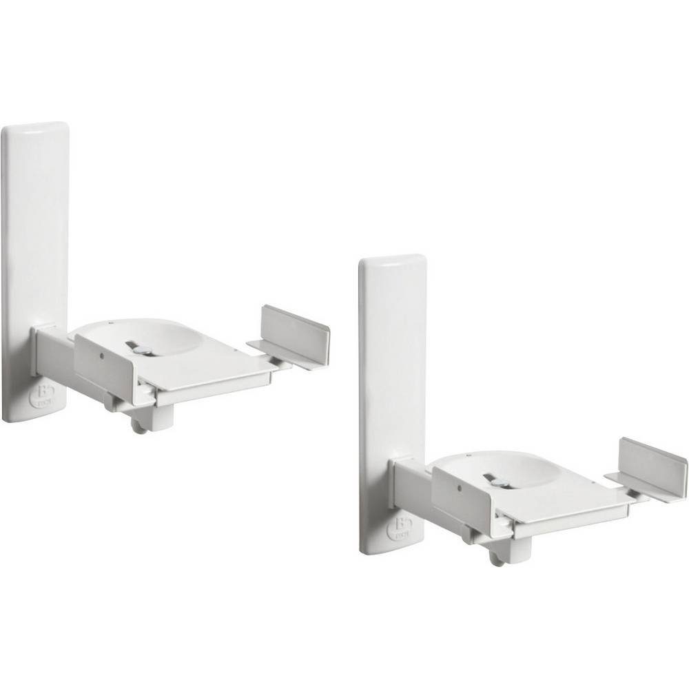 B-Tech Lautsprecher-Wandhalterung BT 77 Lautsprecher Wandhalter 2 Stück BT77-WH