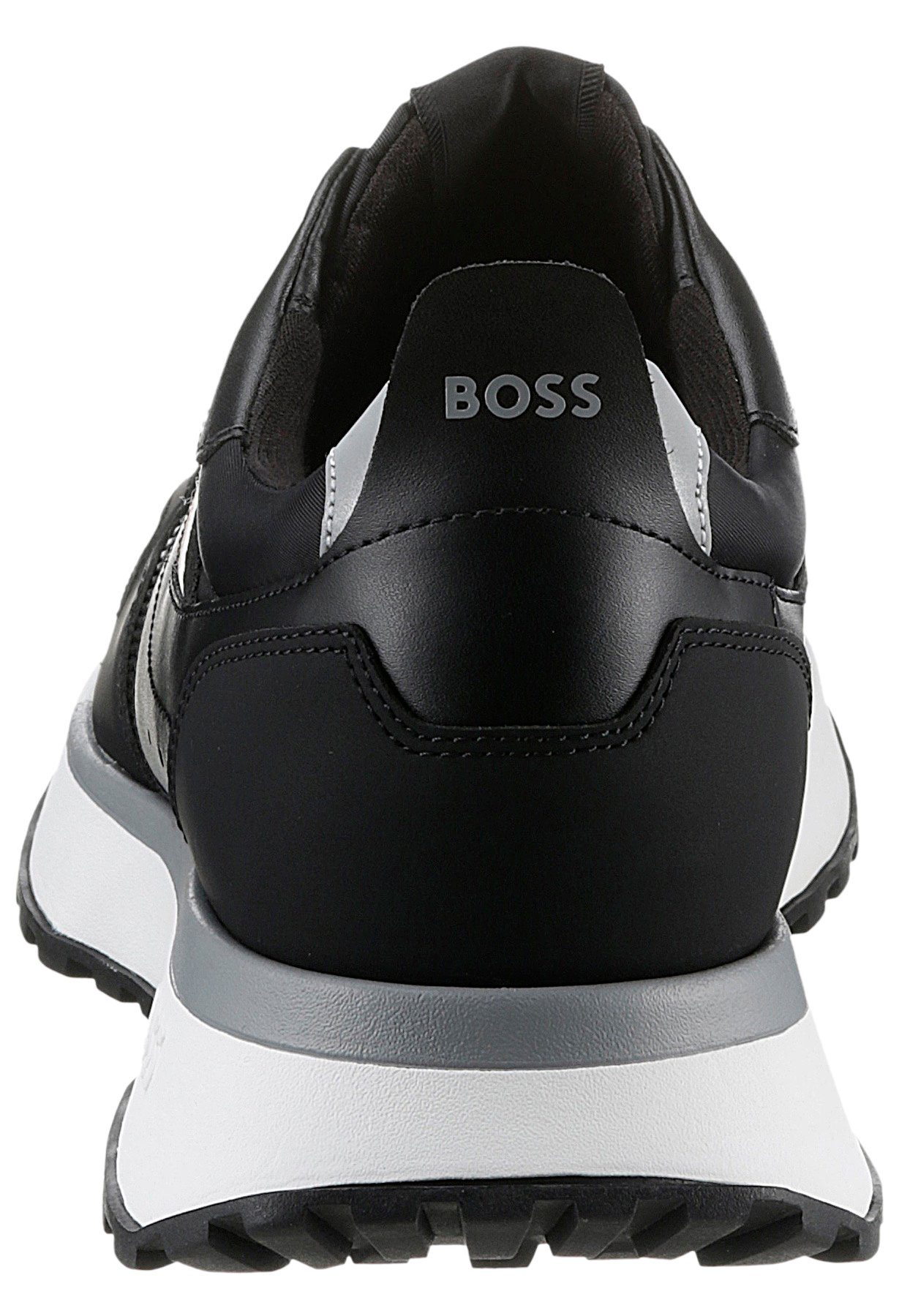 BOSS Jonah_Runn Sneaker mit schwarz BOSS-Markenlabel kombiniert