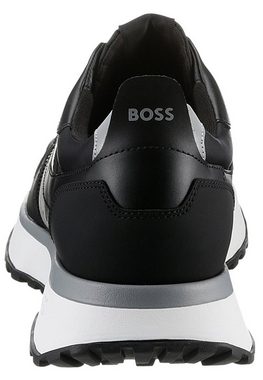 BOSS Jonah_Runn Sneaker mit BOSS-Markenlabel, Freizeitschuh, Halbschuh, Schnürschuh
