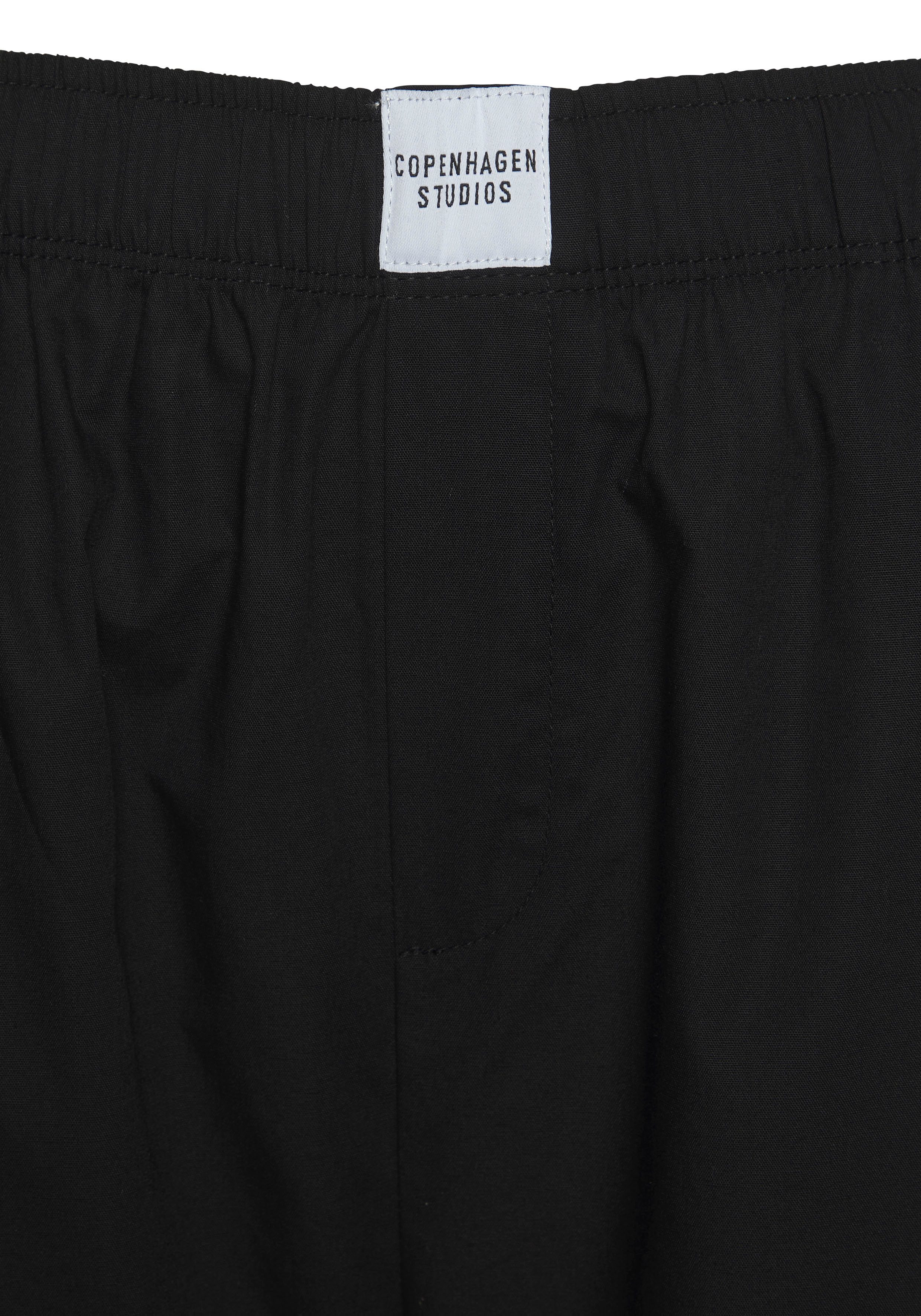 Copenhagen Studios Pyjamashorts aus fein gewebter Baumwoll-Qualität