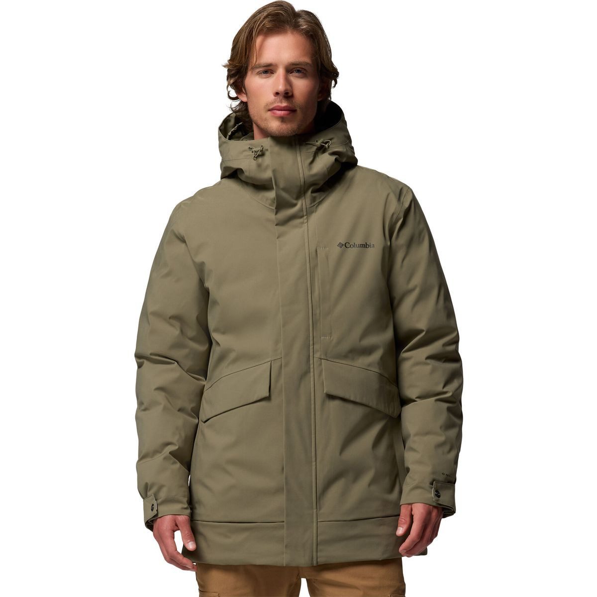 Columbia 3-in-1-Funktionsparka Men's Street Heights Waterproof Hooded Down Parka Wasserdichter, atmungsaktiver Parka mit Daunenfüllung für urbanen