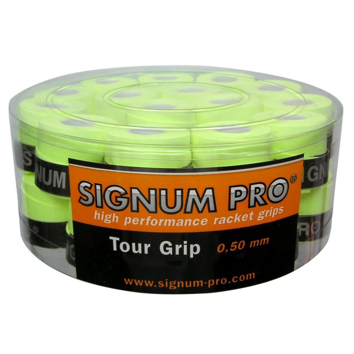 Griffband Overgrip Tour 0.5mm gelb 30er Box