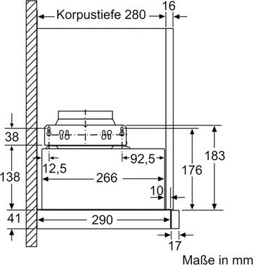 Constructa Flachschirmhaube CD30646