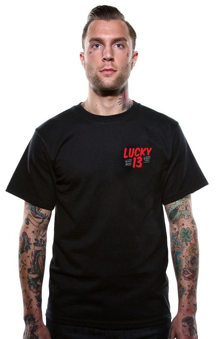 Lucky 13 T-Shirt Lucky 13 Herren T-Shirt Lola Adult