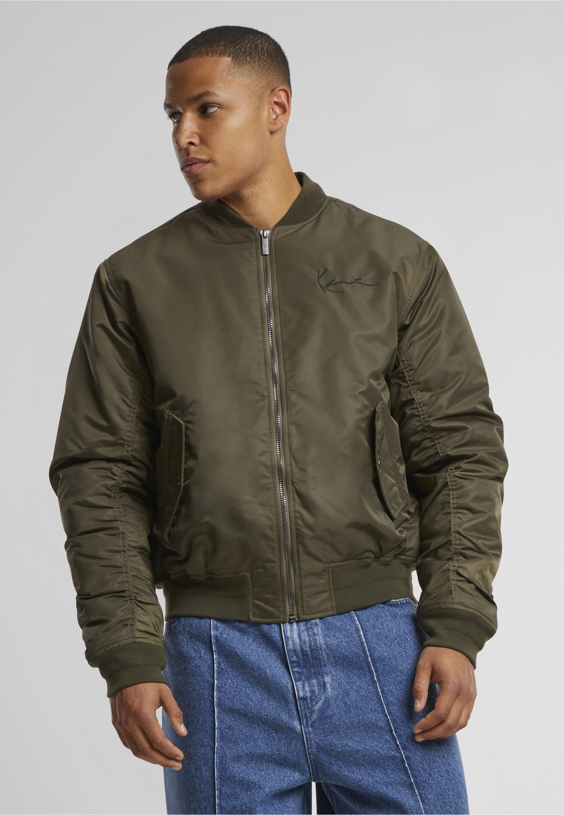 Karl Kani Bomberjacke Karl Kani KK Kani Back Embroidery Bomberjacket (1-St)