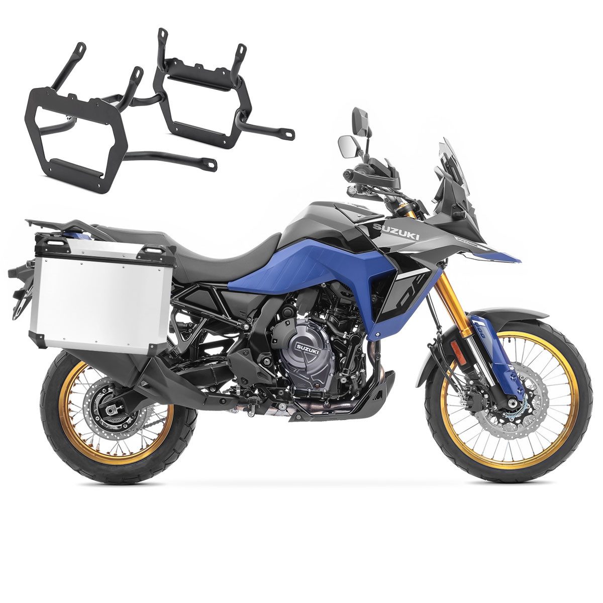 Bagtecs Schraube Set Alukoffer+ Kofferträger passend für Suzuki V-Strom 800 / DE 23-26