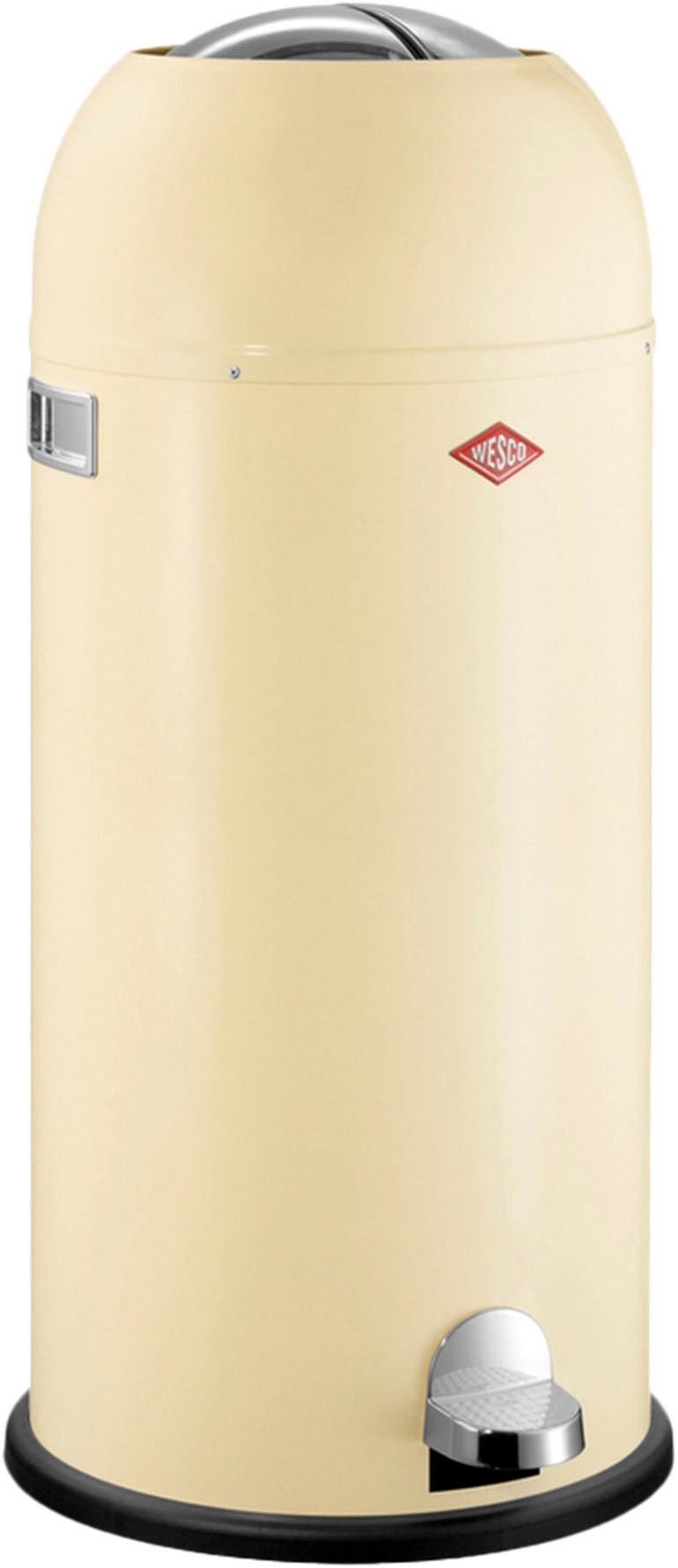WESCO Mülleimer Kickmaster Maxi, Abfallsammler mit Dämpfer, 40 Liter